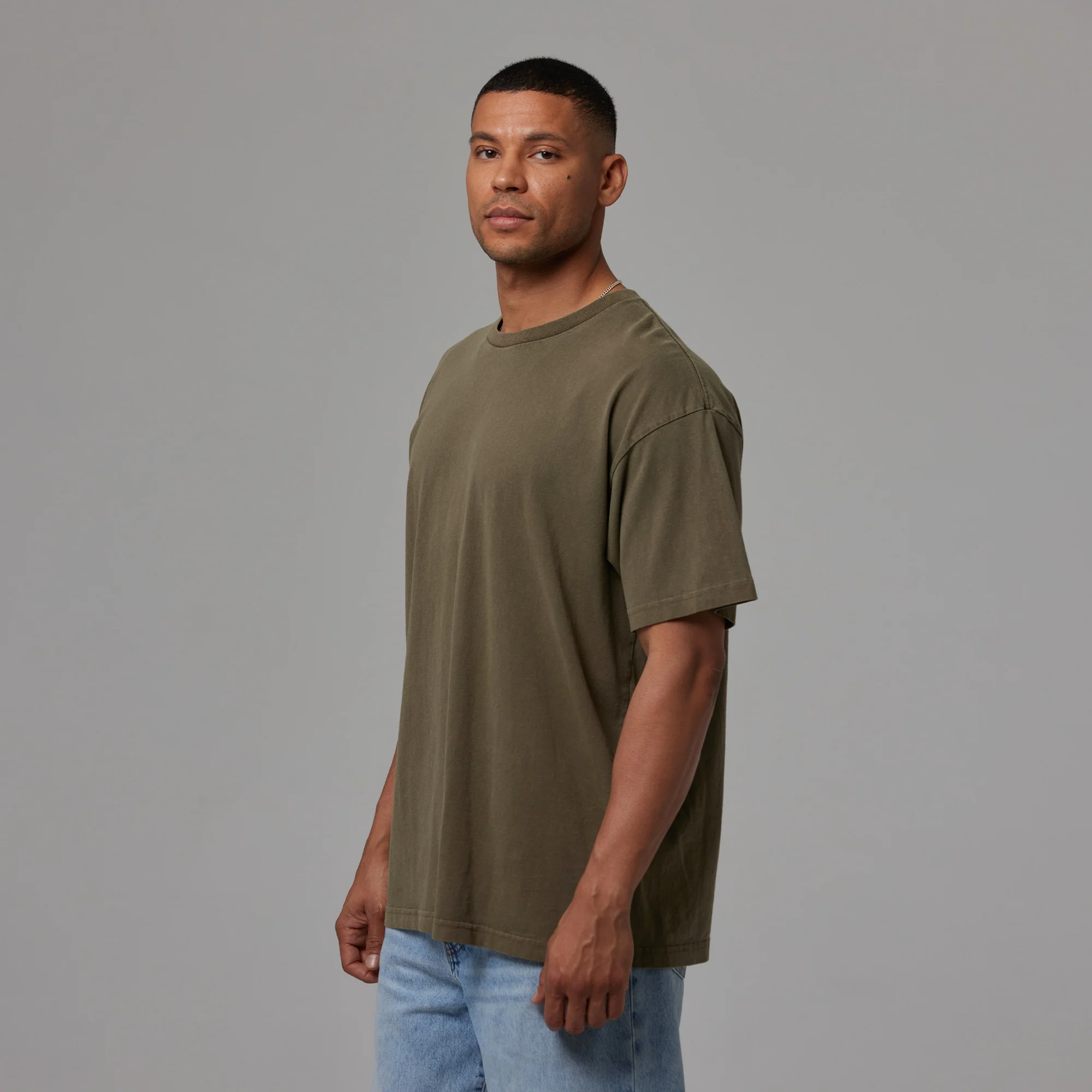 MENS DROP SHOULDER TEE 3 PACK - MIX & MATCH - Image 15