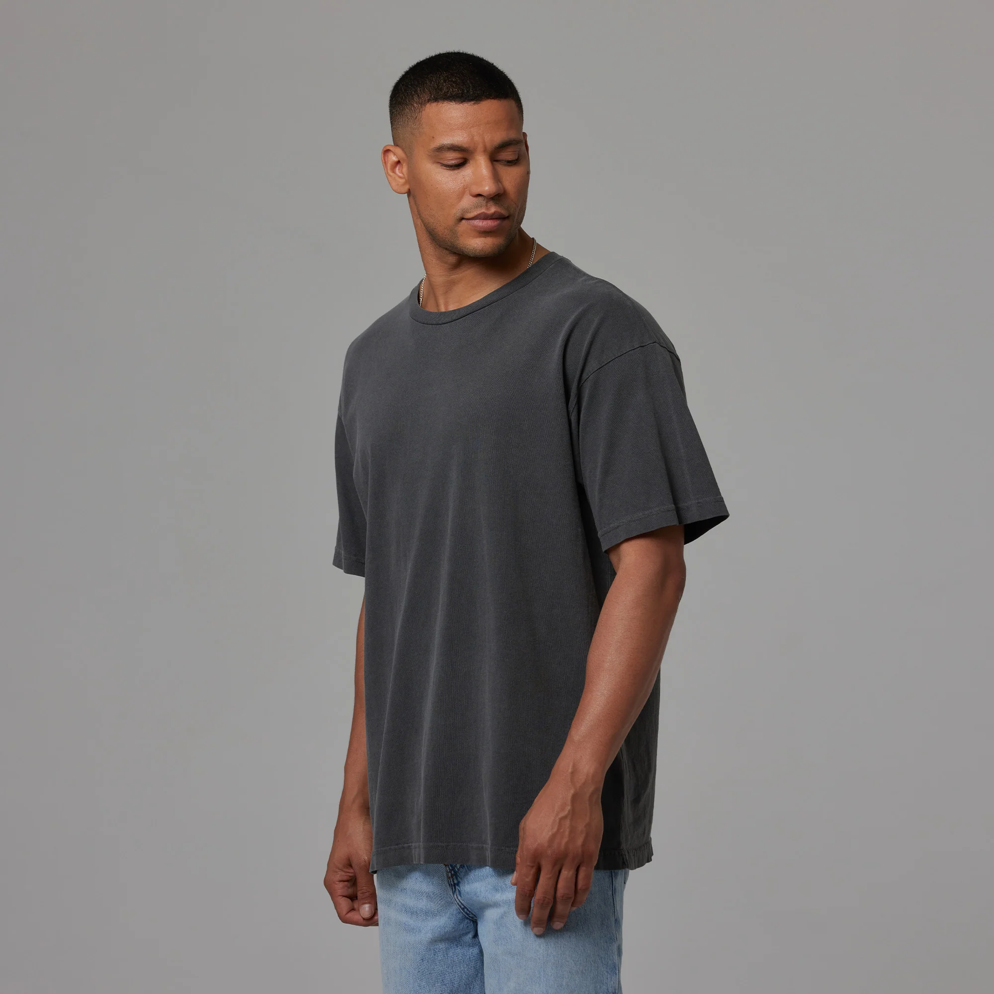 MENS DROP SHOULDER TEE 3 PACK - MIX & MATCH - Image 3