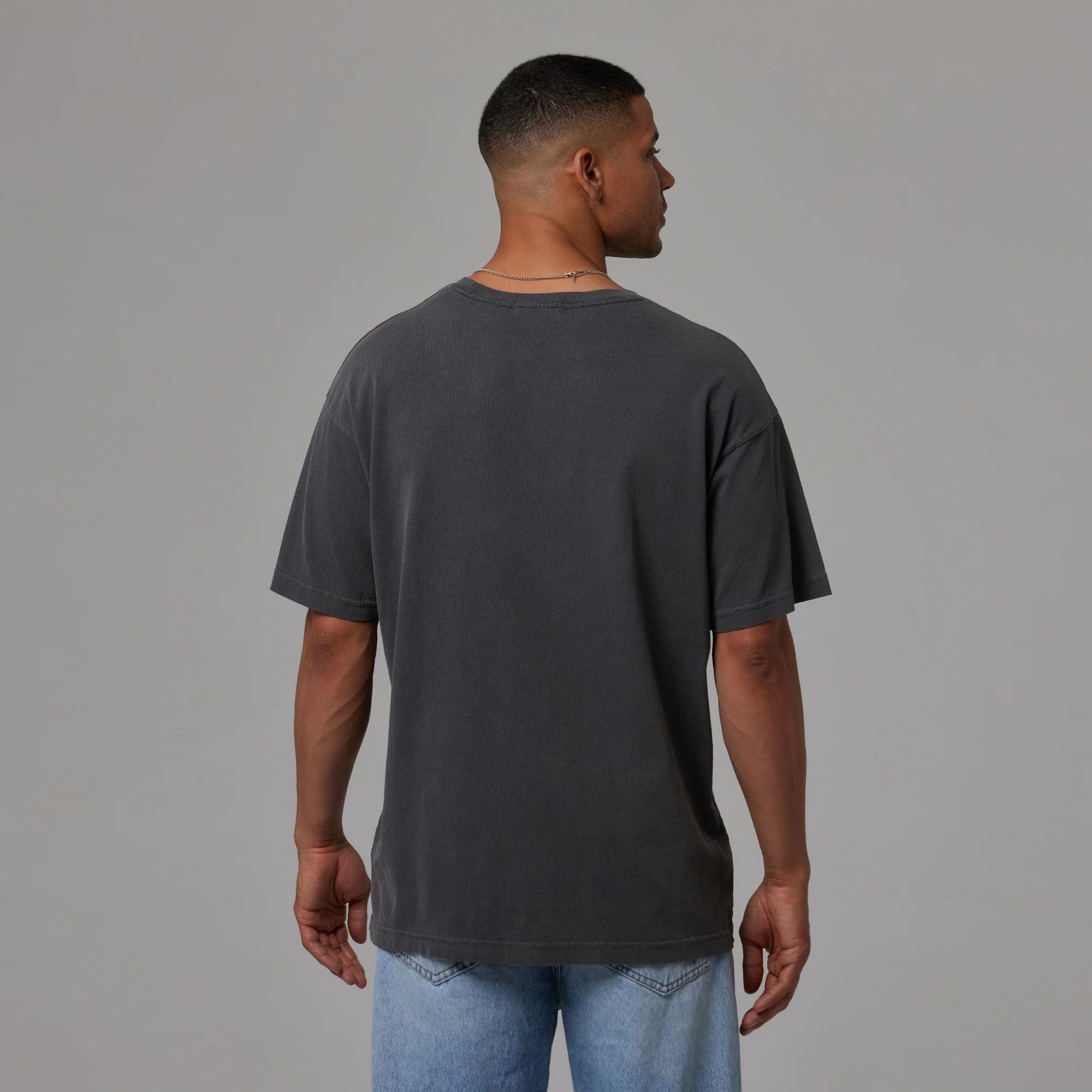 MENS DROP SHOULDER TEE 3 PACK - MIX & MATCH - Image 4