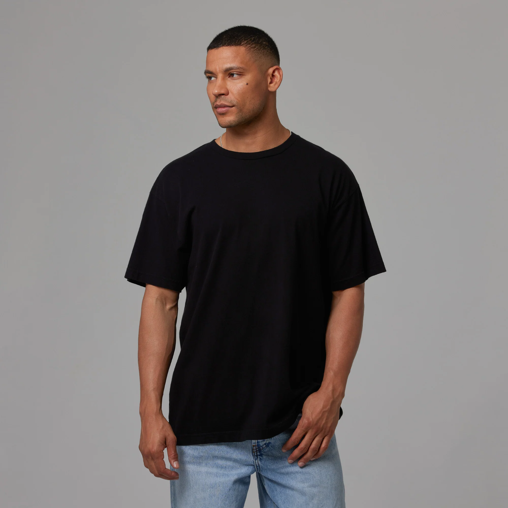 MENS DROP SHOULDER TEE 9 PACK - Image 14