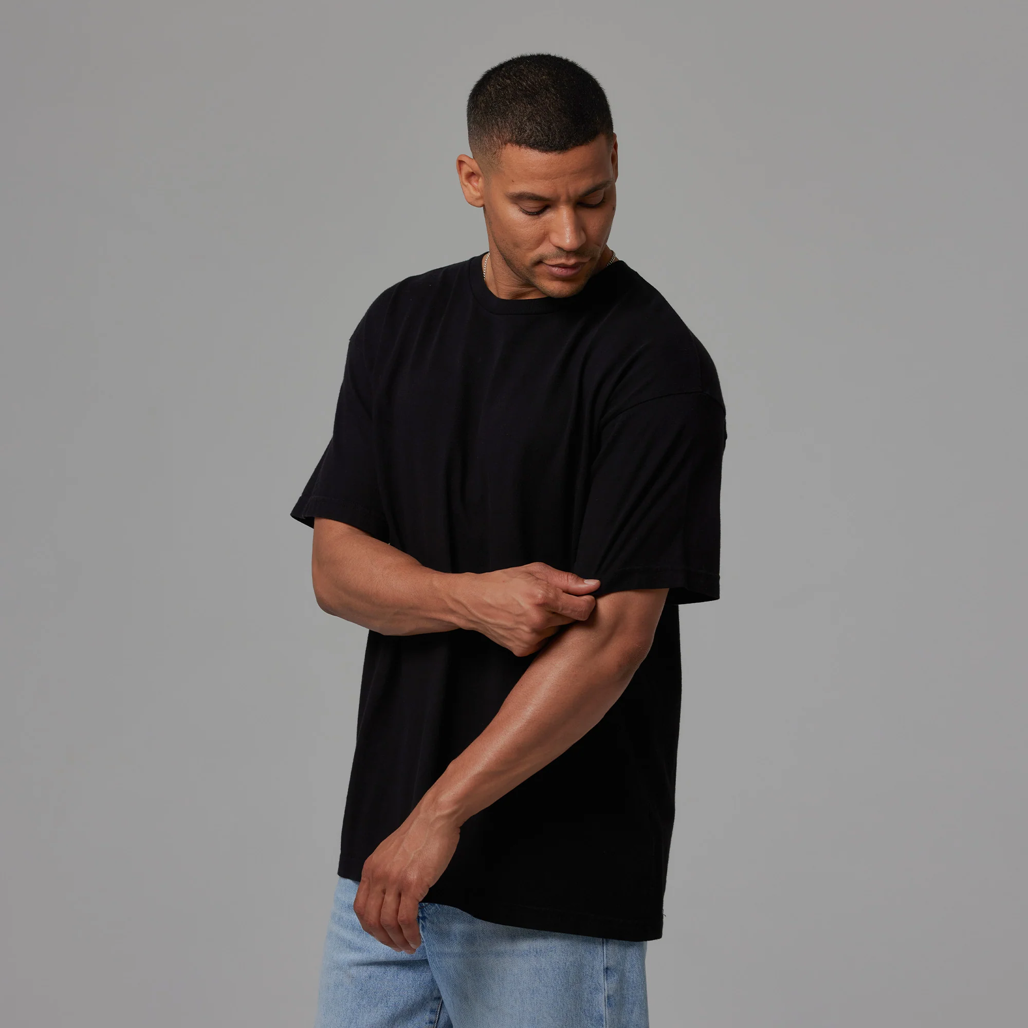 MENS DROP SHOULDER TEE 9 PACK - Image 25