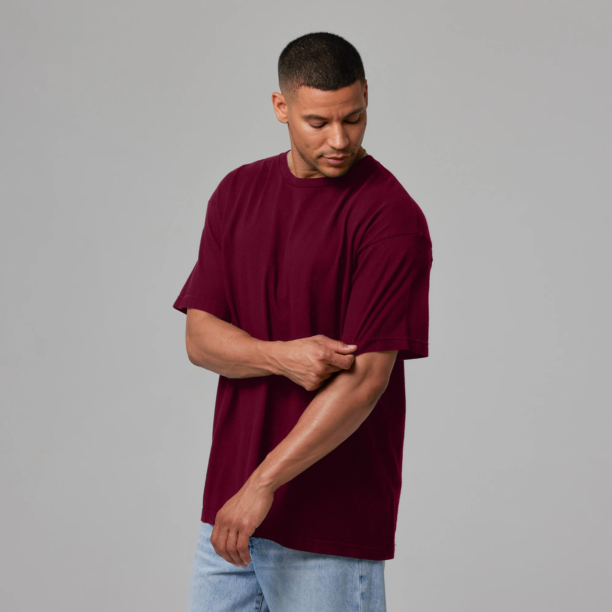 MENS DROP SHOULDER TEE 9 PACK - Image 41