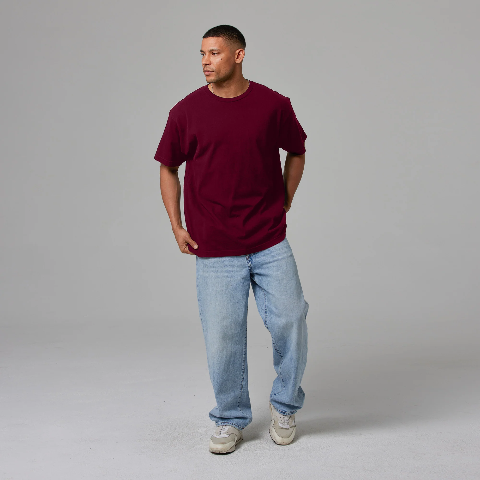 MENS DROP SHOULDER TEE 9 PACK - Image 46