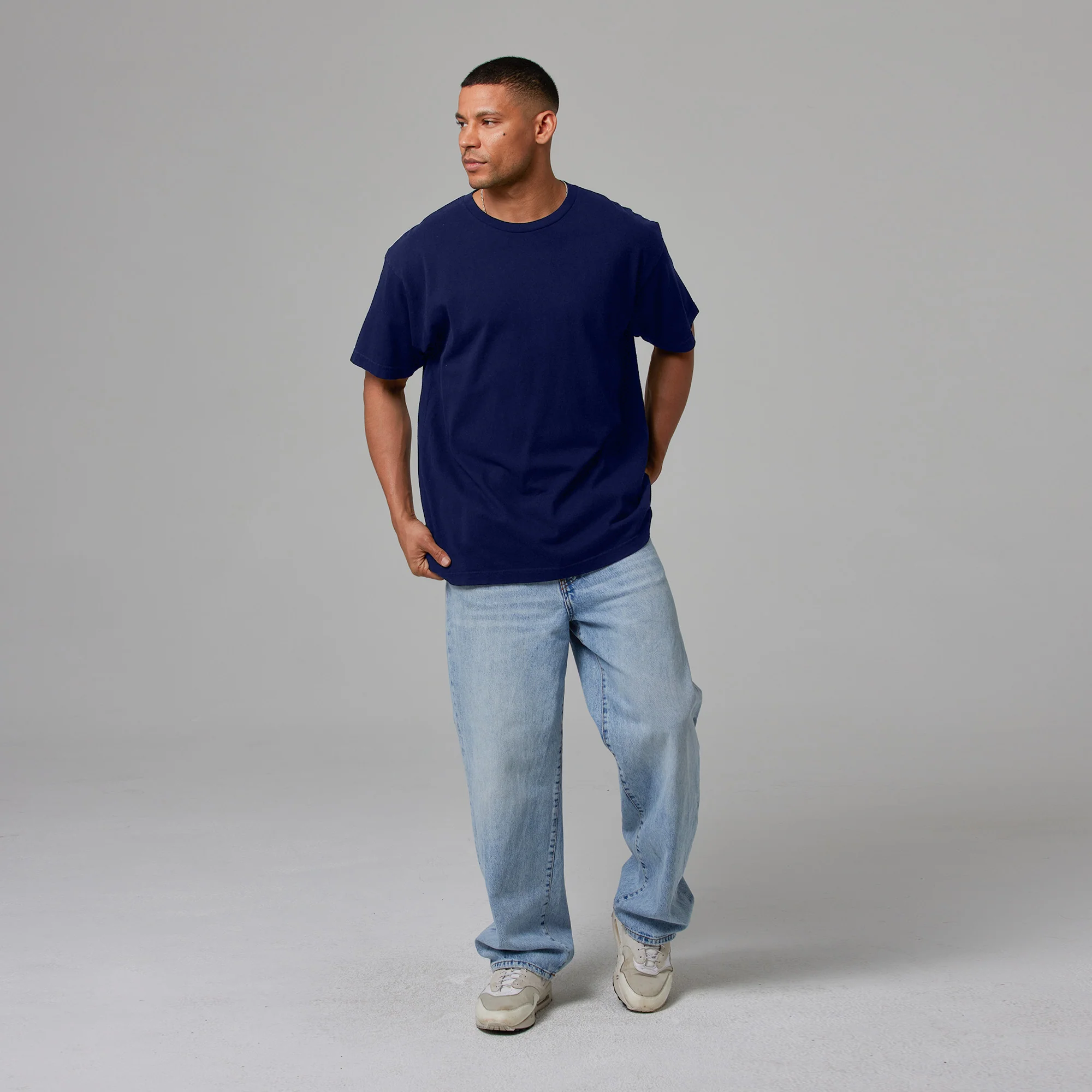 MENS DROP SHOULDER TEE 9 PACK - Image 47