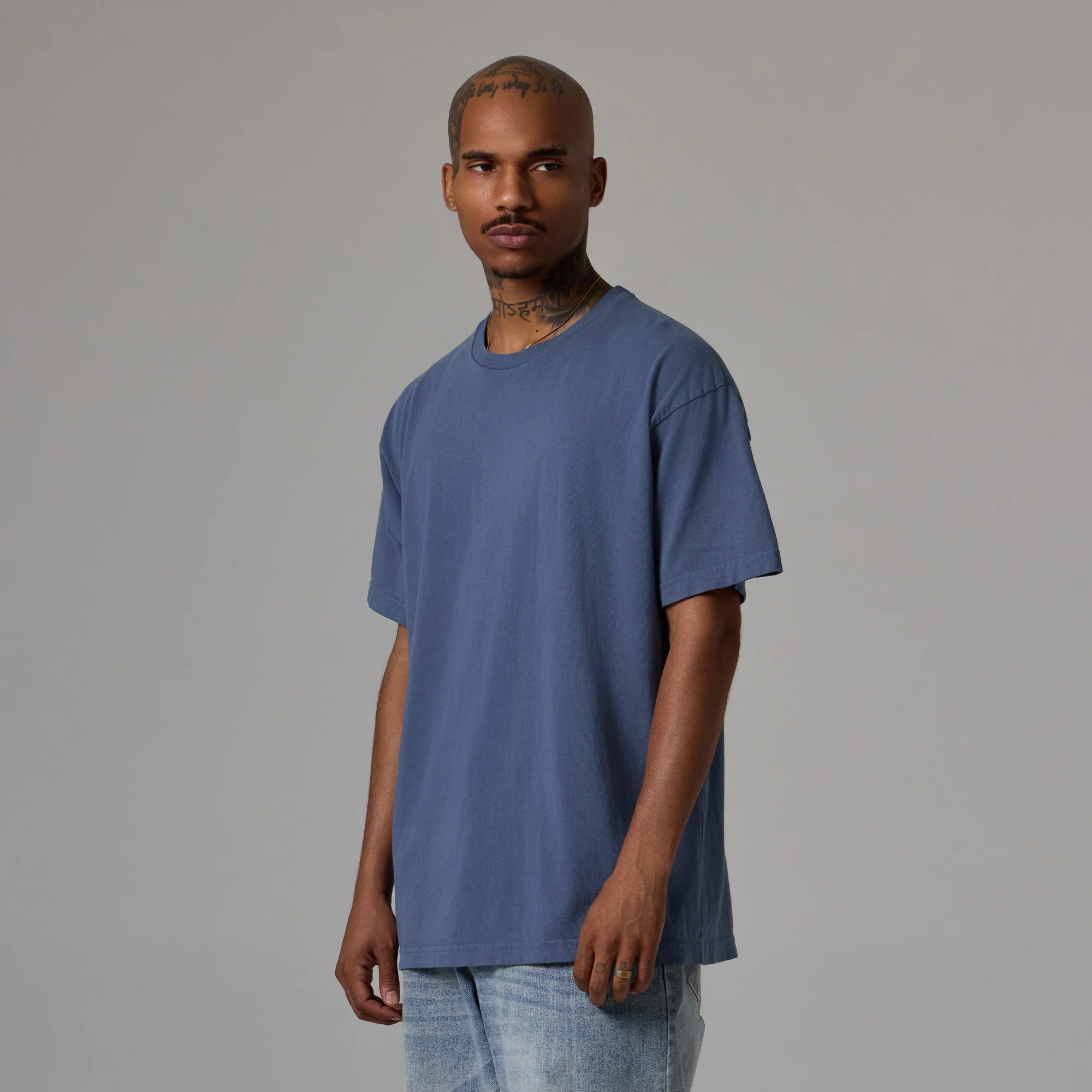 MENS DROP SHOULDER TEE 9 PACK - Image 50
