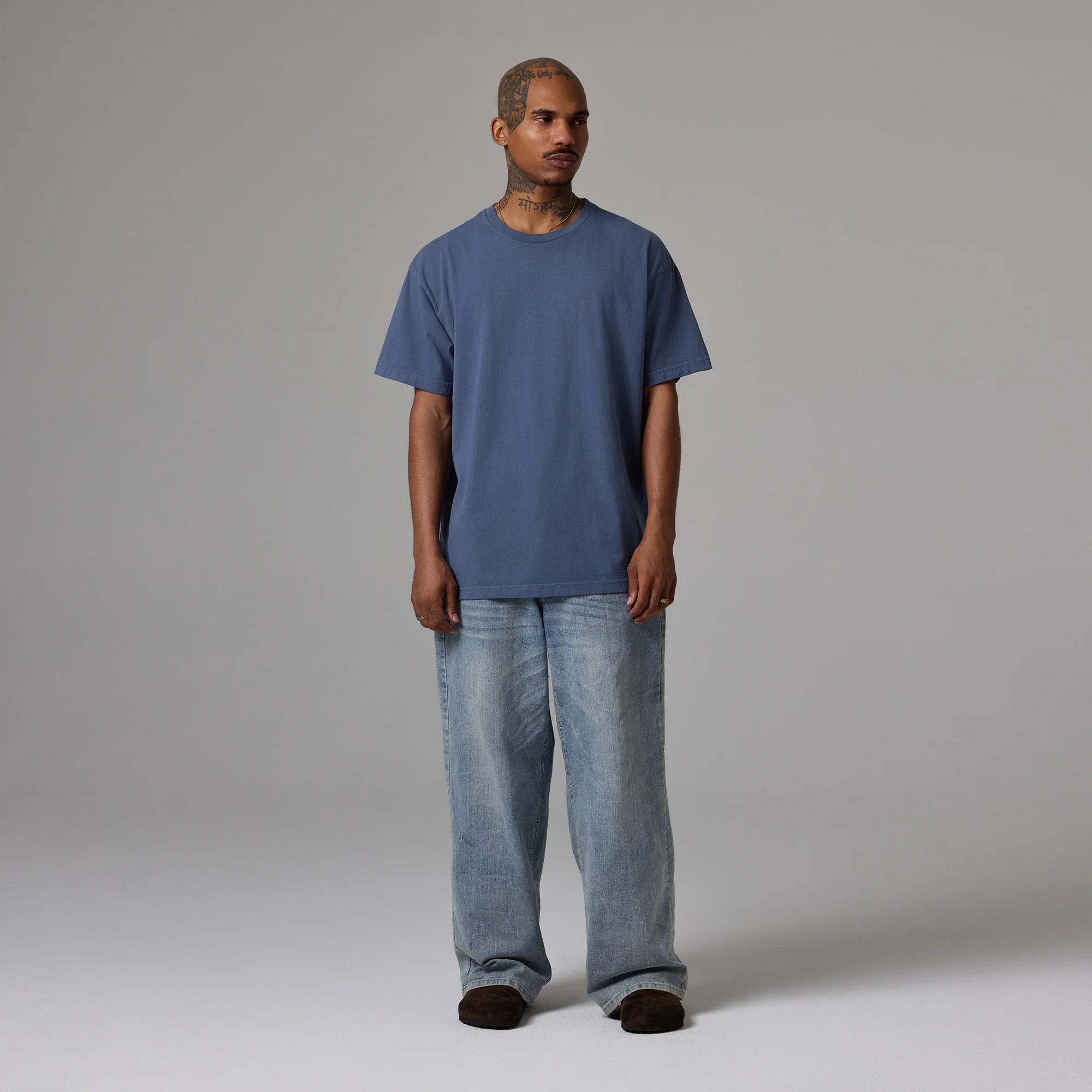 MENS DROP SHOULDER TEE 9 PACK - Image 52