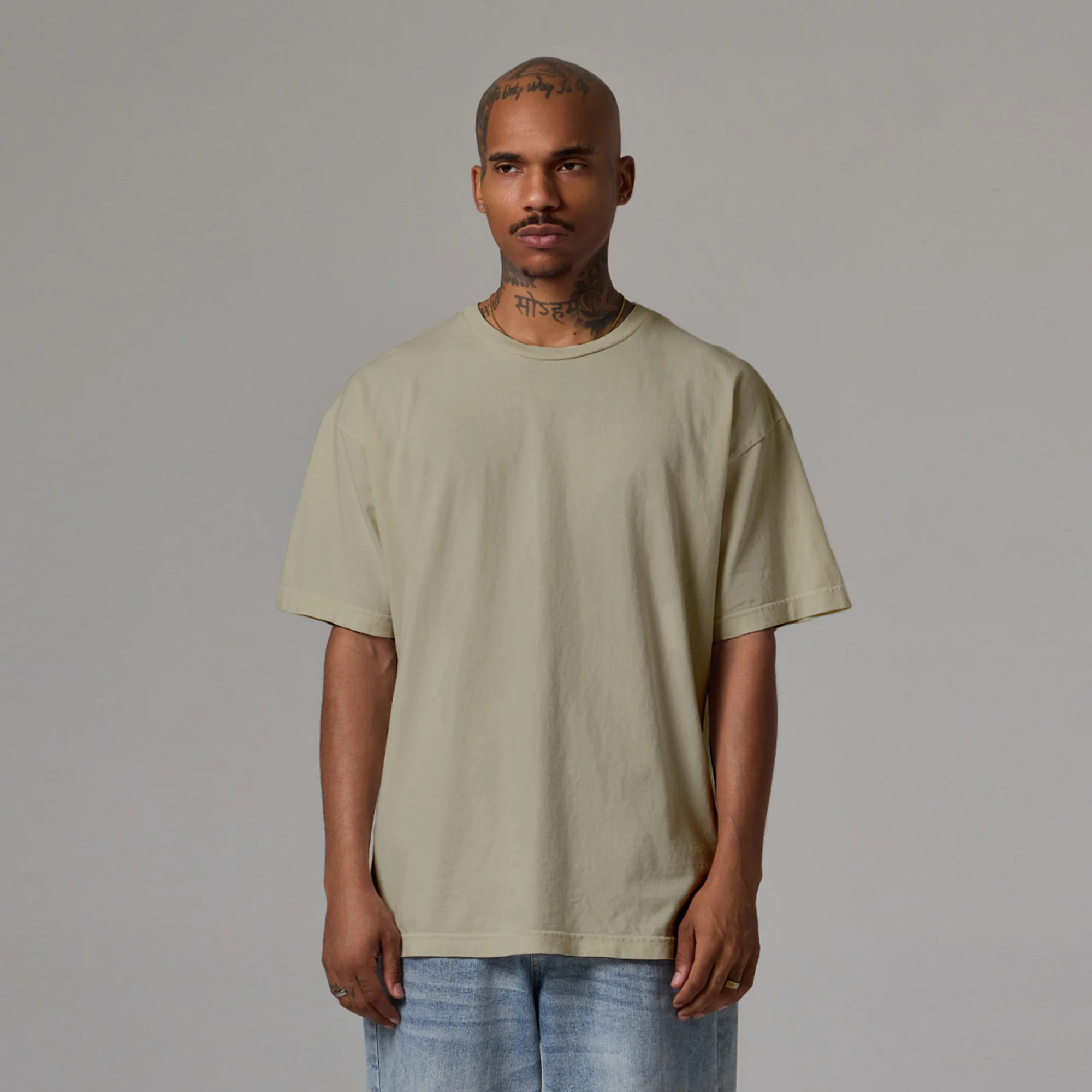 MENS DROP SHOULDER TEE 9 PACK - Image 64