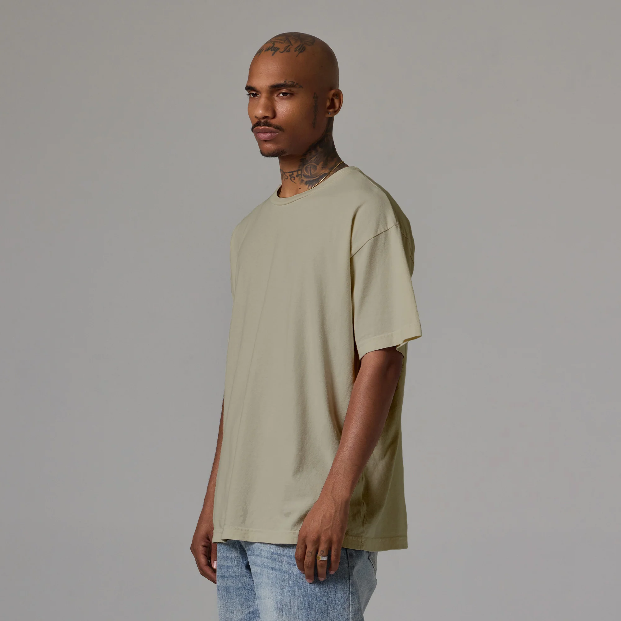 MENS DROP SHOULDER TEE 9 PACK - Image 65