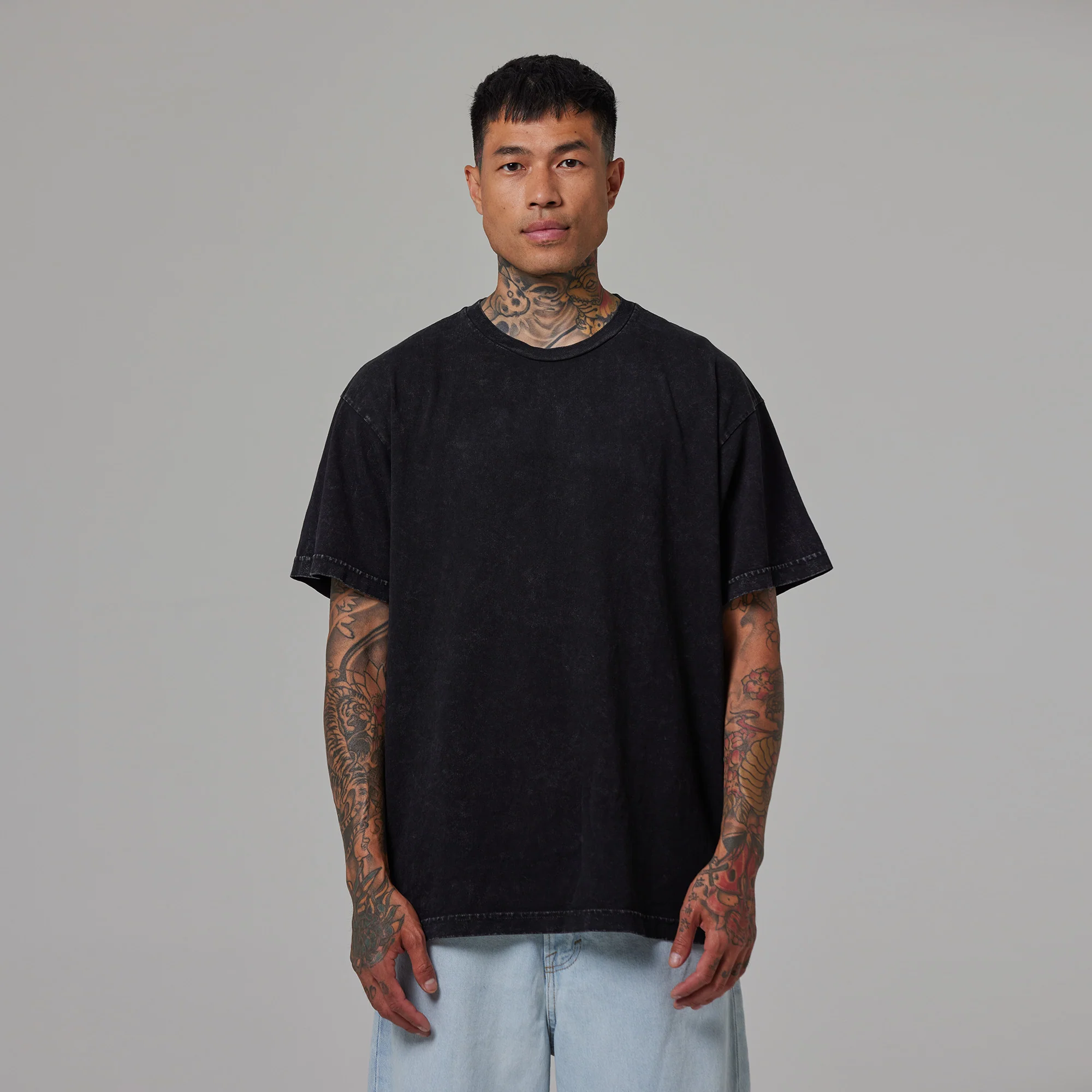 MENS DROP SHOULDER TEE 9 PACK - Image 20