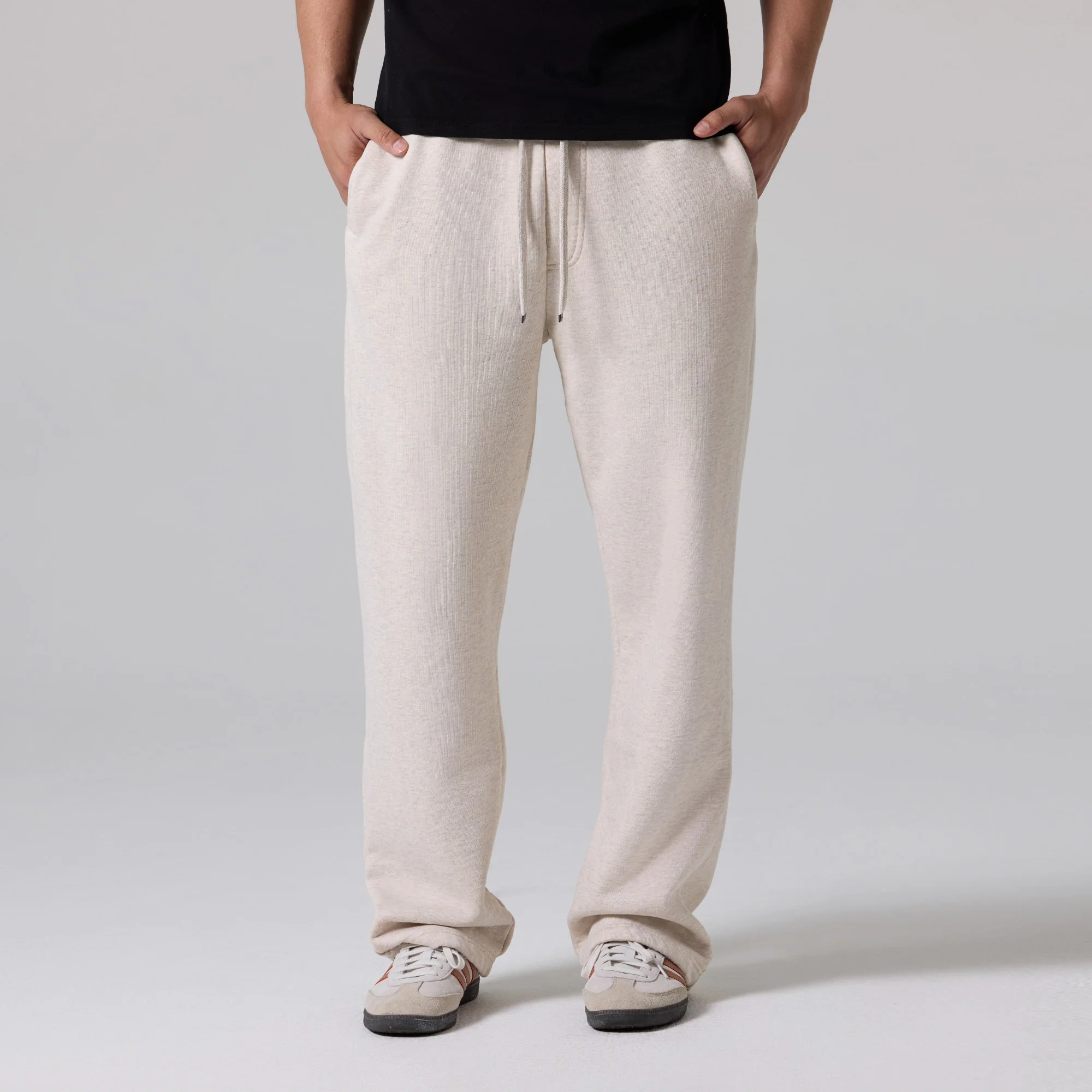 MENS HEATHER STRAIGHT LEG SWEATPANTS - Image 11