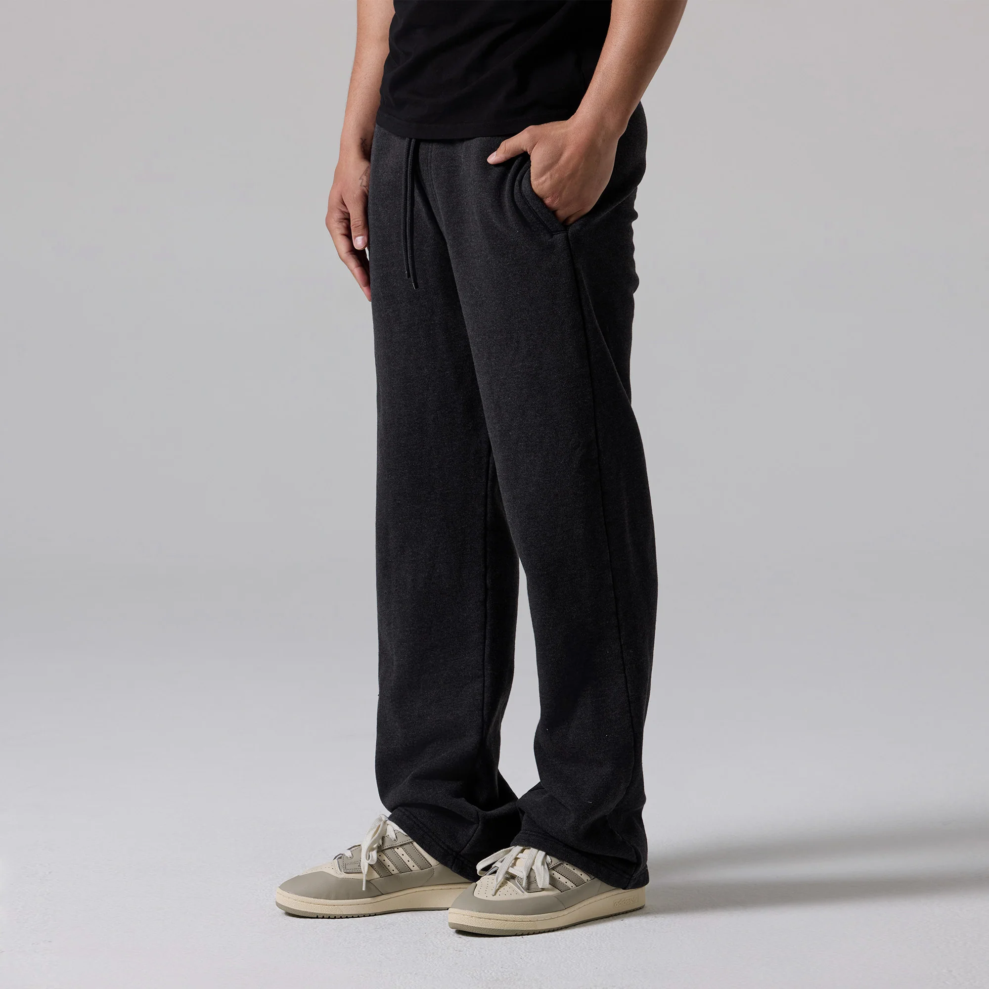 MENS HEATHER STRAIGHT LEG SWEATPANTS - Image 14