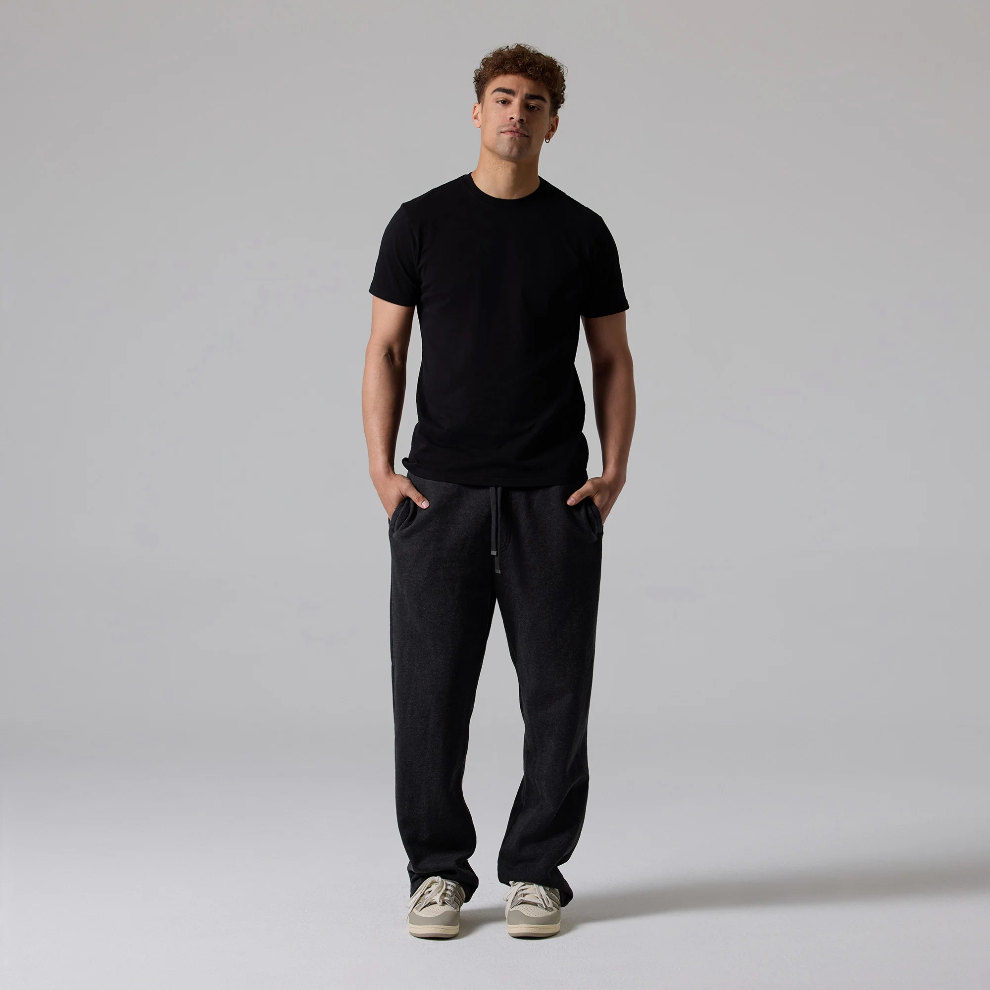 MENS HEATHER STRAIGHT LEG SWEATPANTS - Image 15