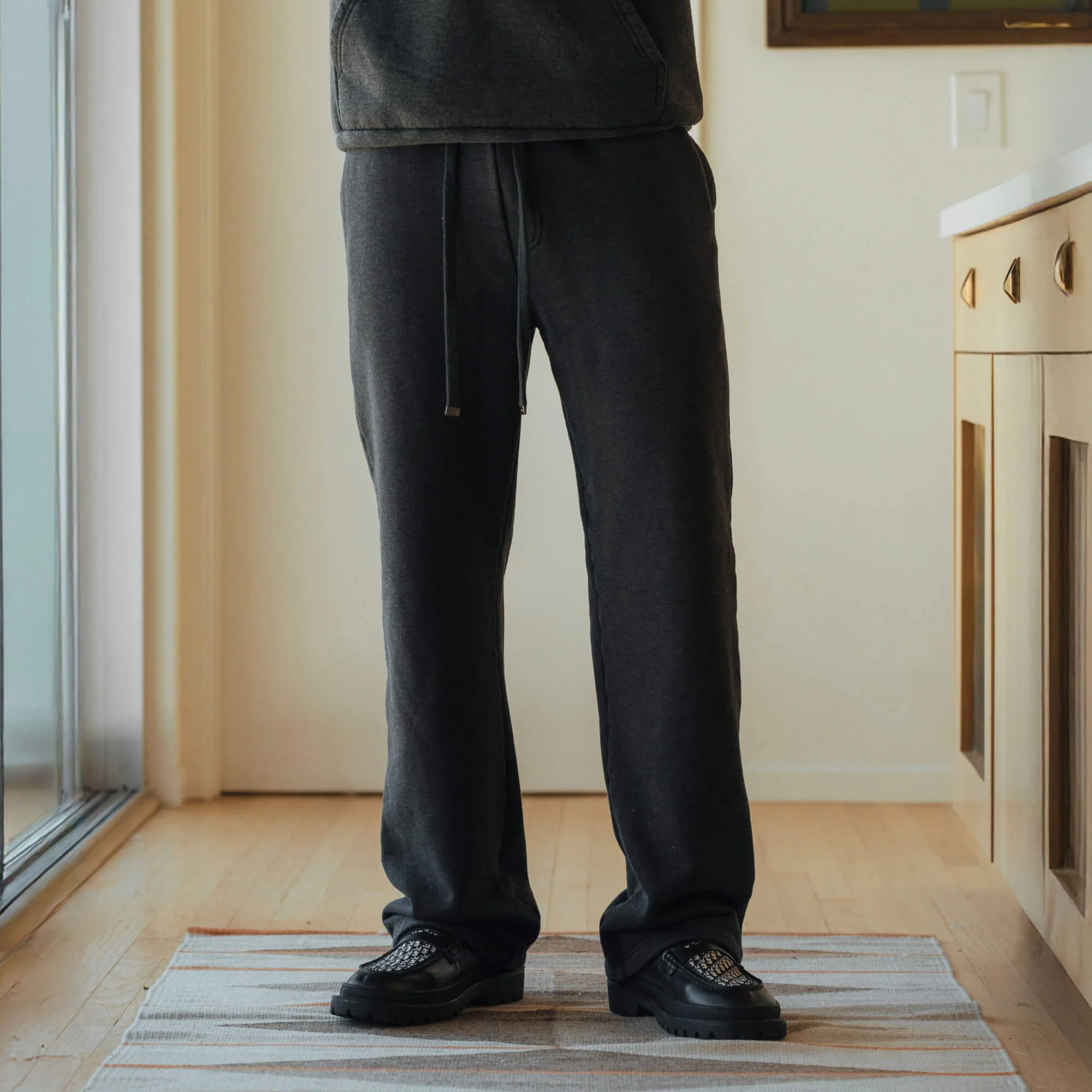 MENS HEATHER STRAIGHT LEG SWEATPANTS - Image 16