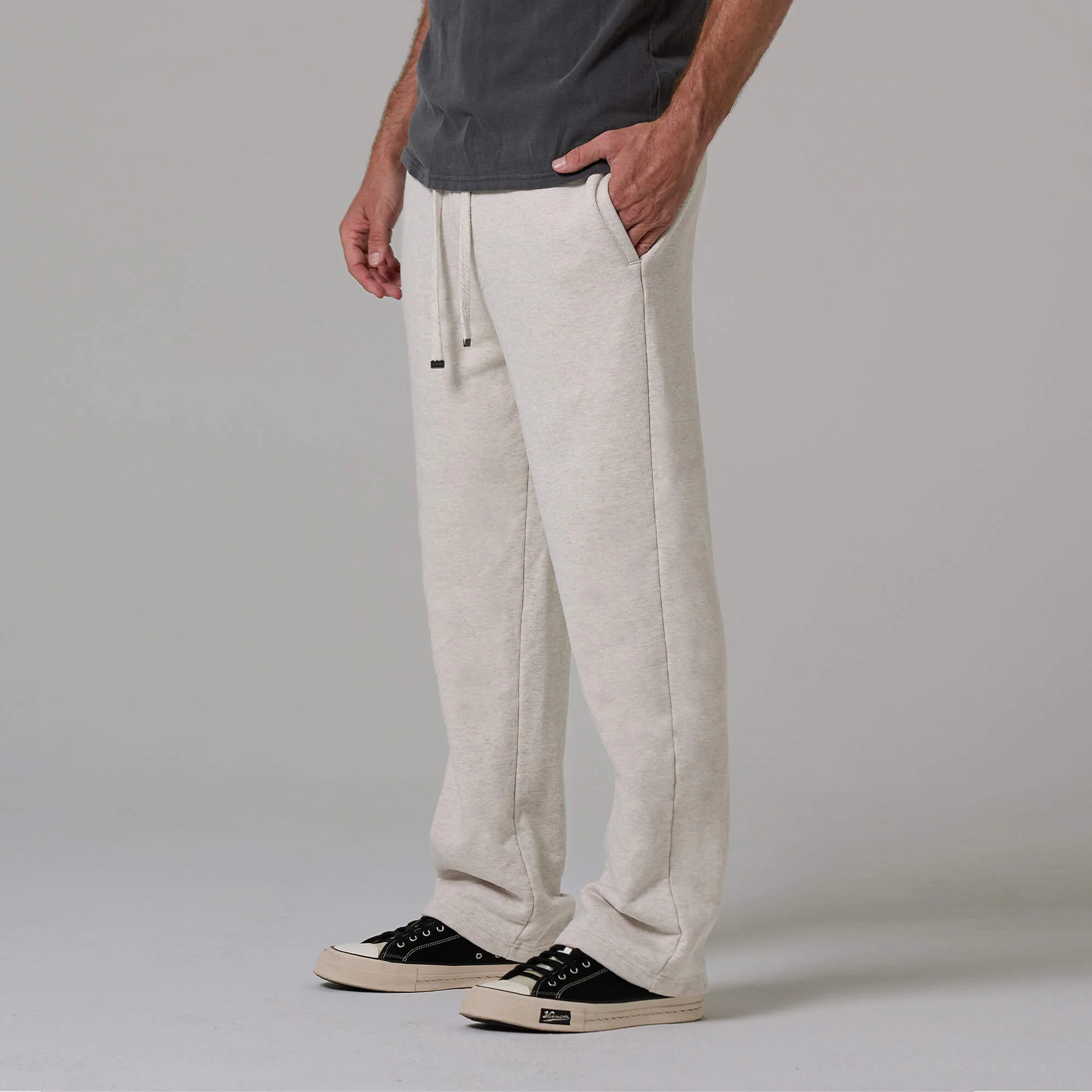 MENS HEATHER STRAIGHT LEG SWEATPANTS - Image 8