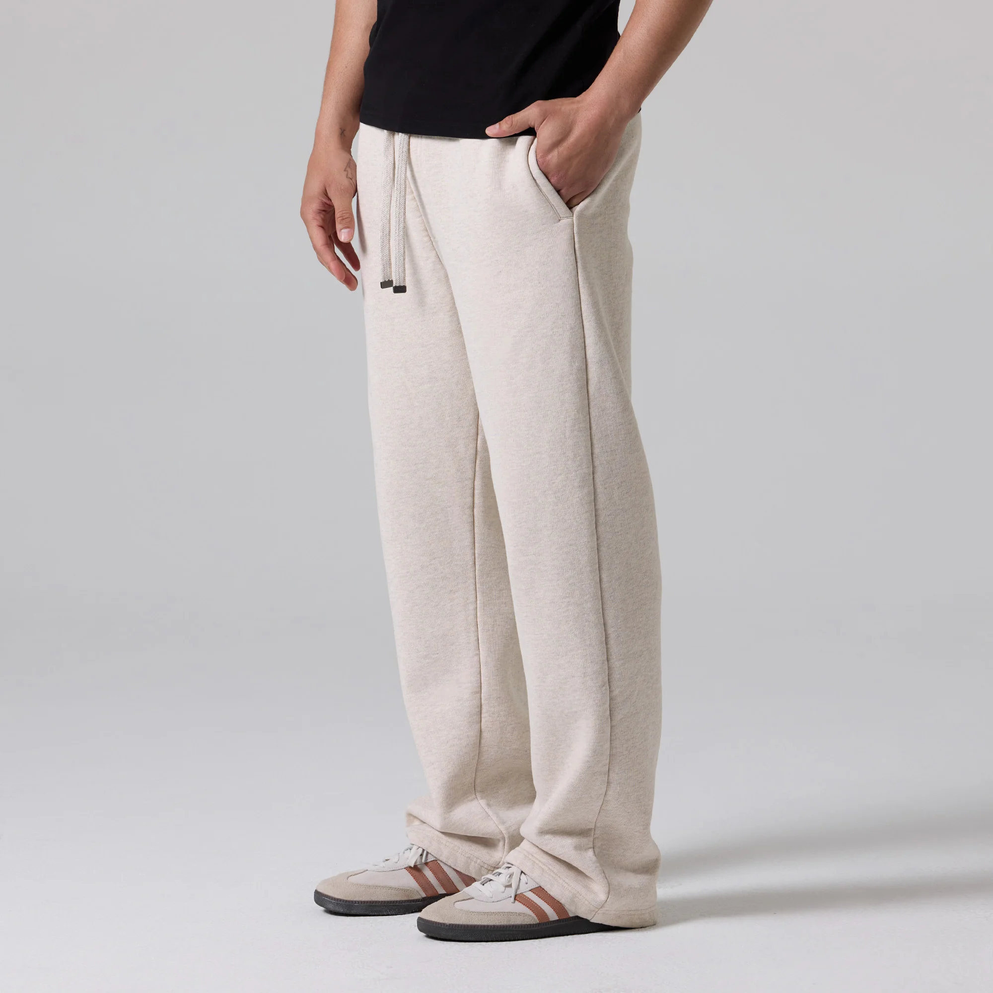 MENS HEATHER STRAIGHT LEG SWEATPANTS - Image 9