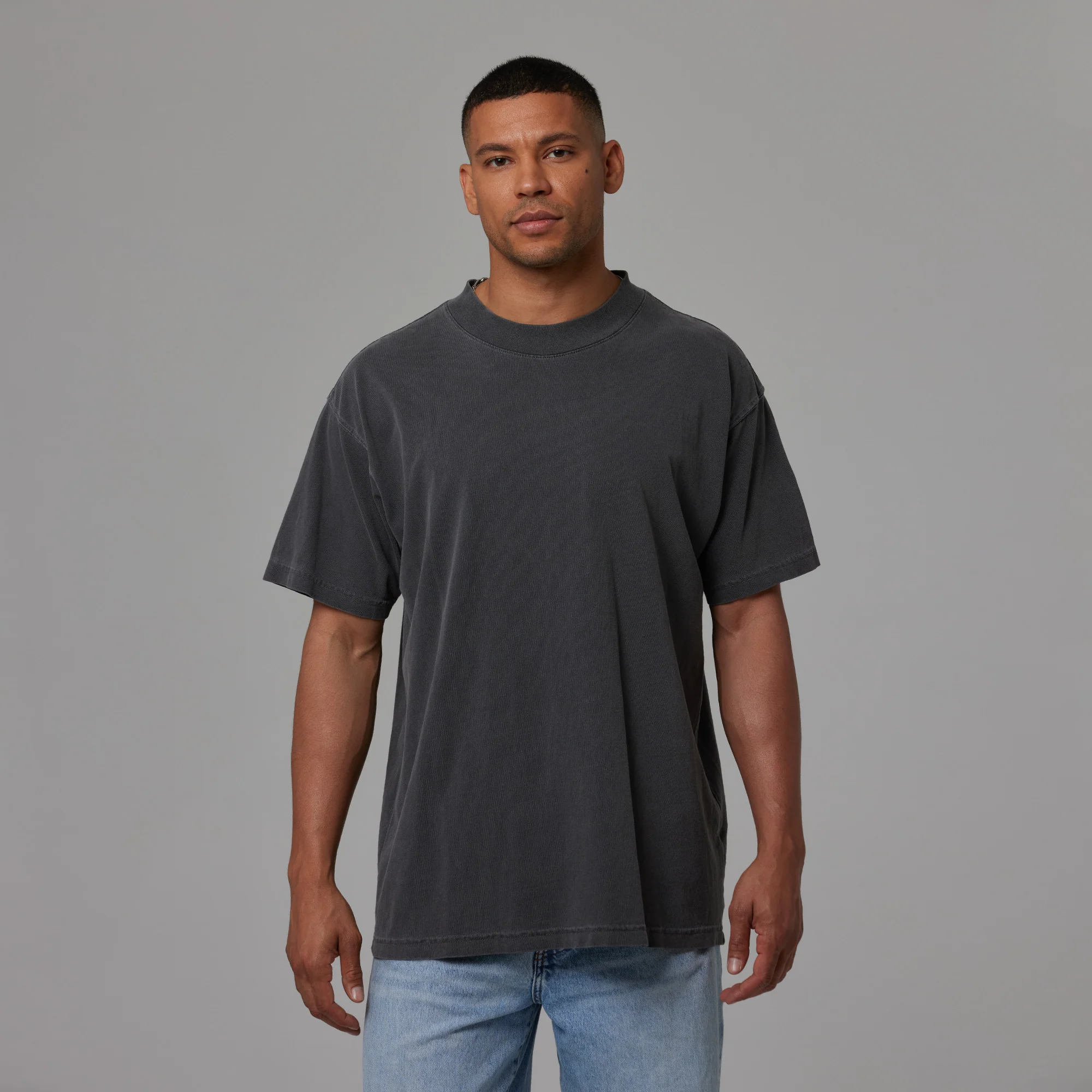 MENS MOCK NECK TEE - Image 12