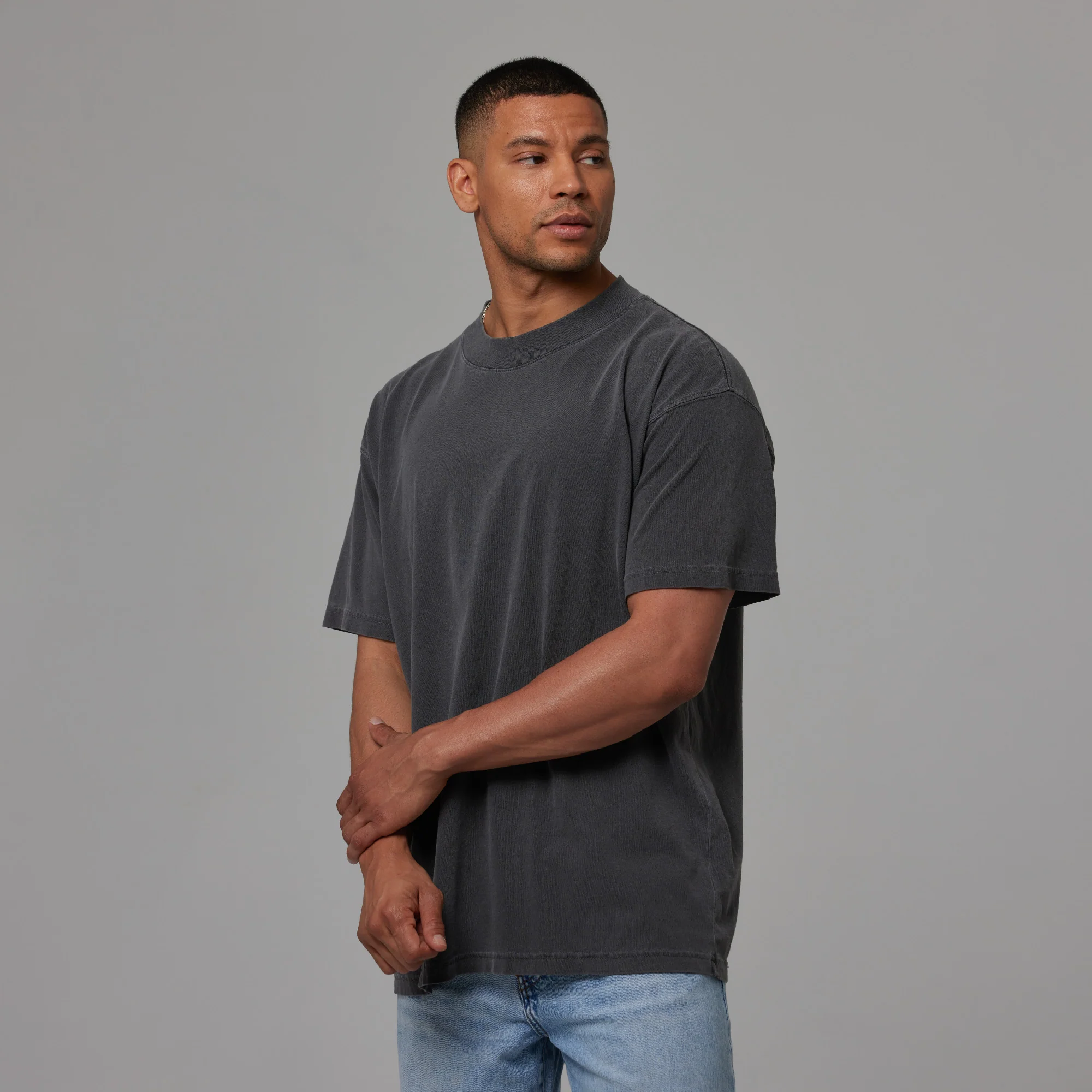 MENS MOCK NECK TEE - Image 13