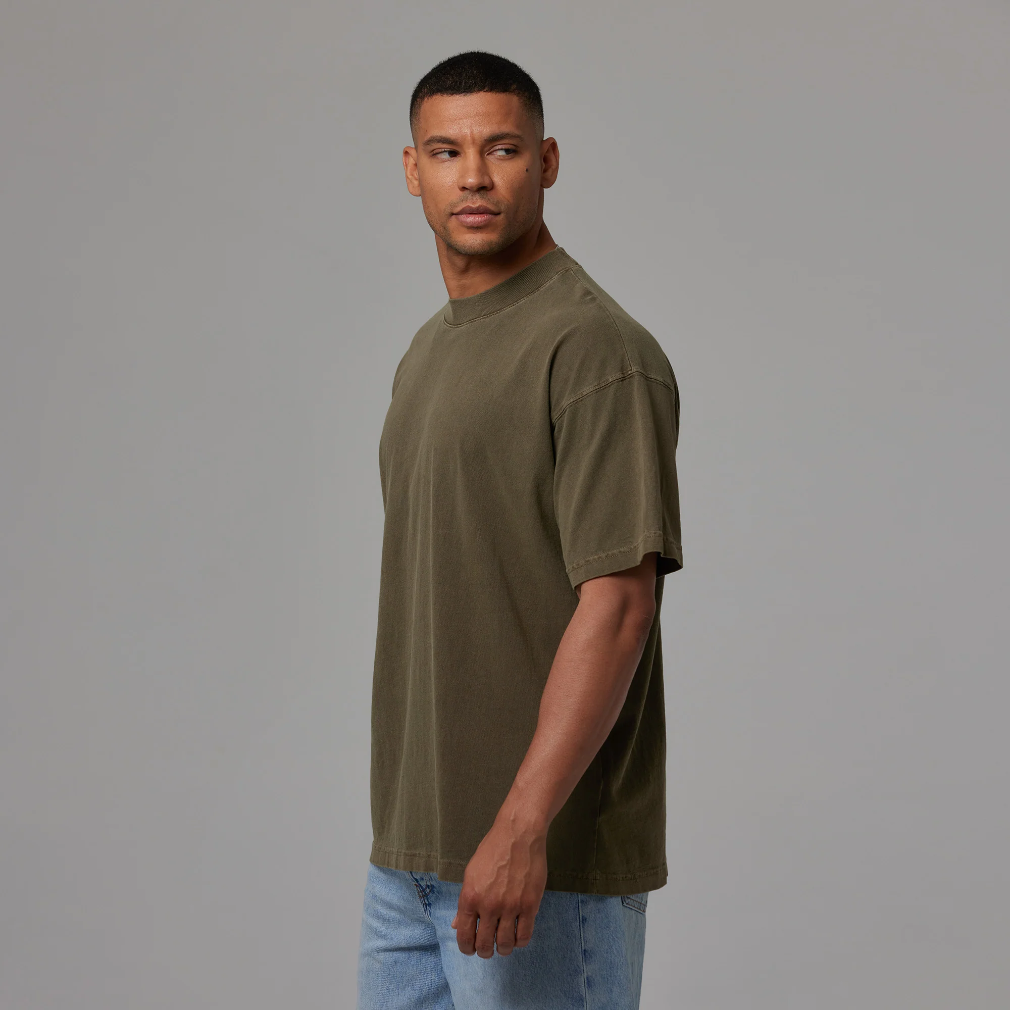 MENS MOCK NECK TEE - Image 20