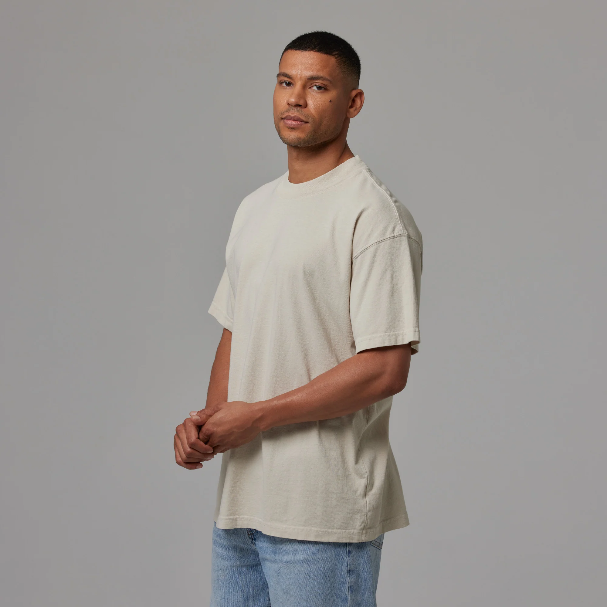 MENS MOCK NECK TEE - Image 26
