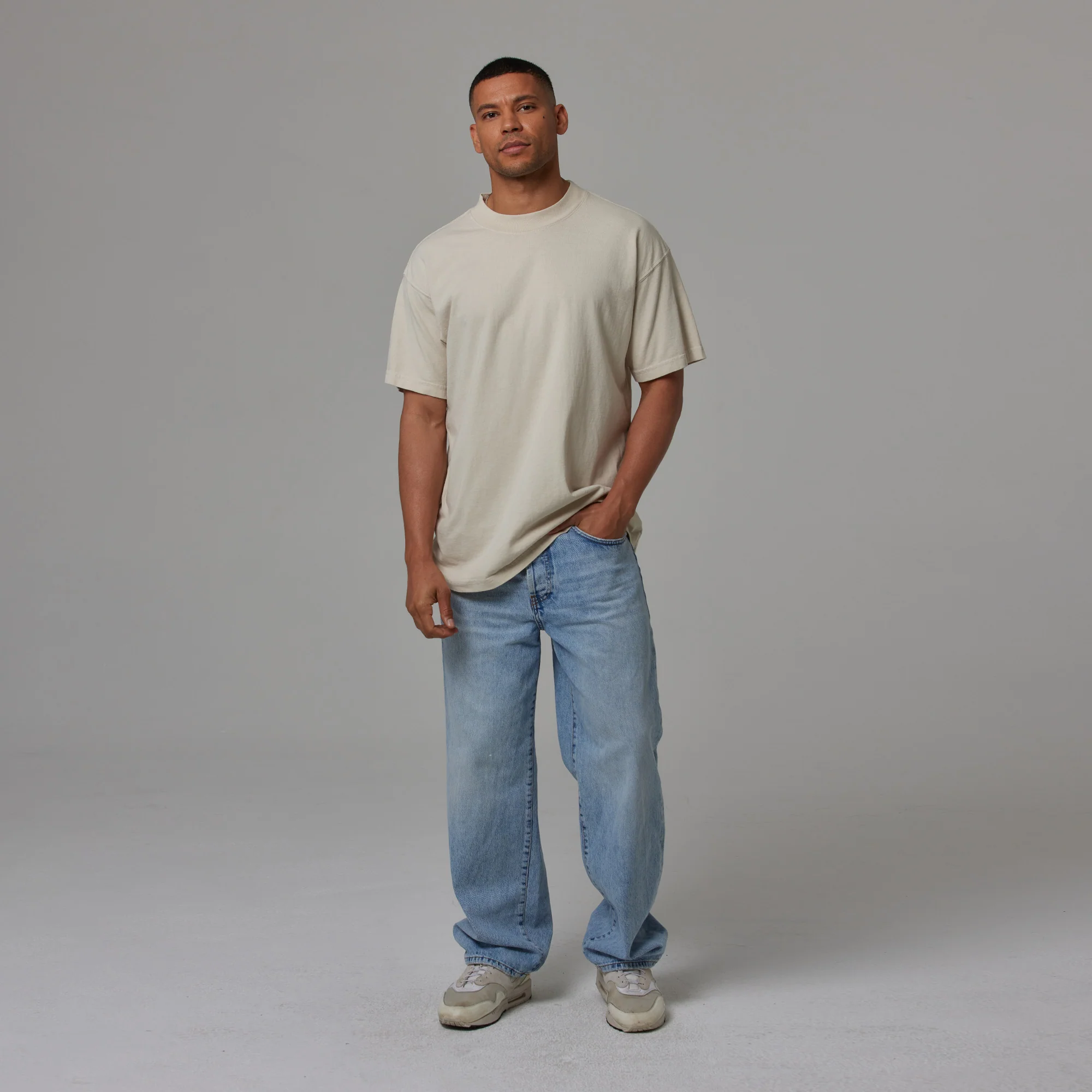 MENS MOCK NECK TEE - Image 28