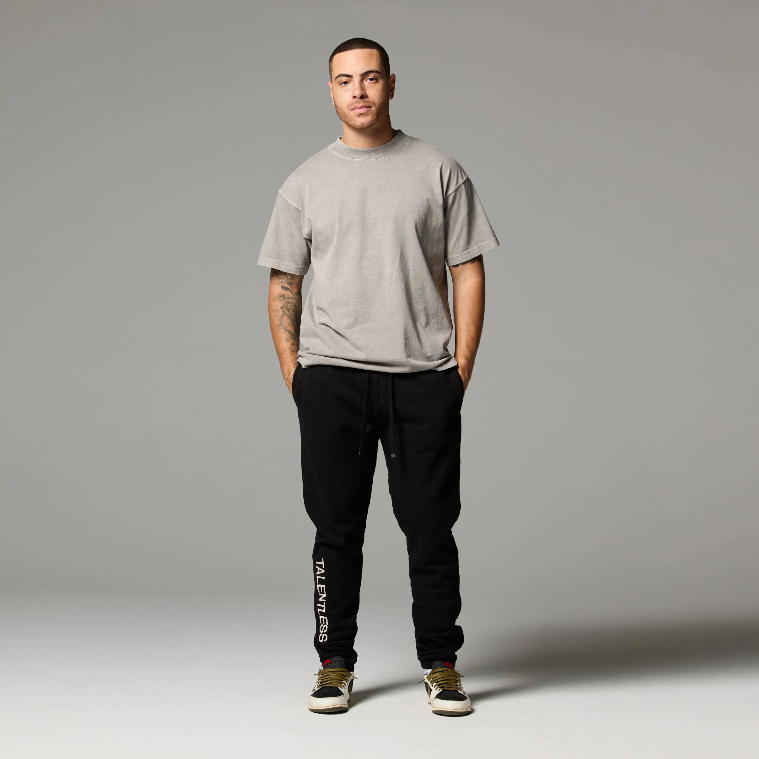 MENS MOCK NECK TEE - Image 39