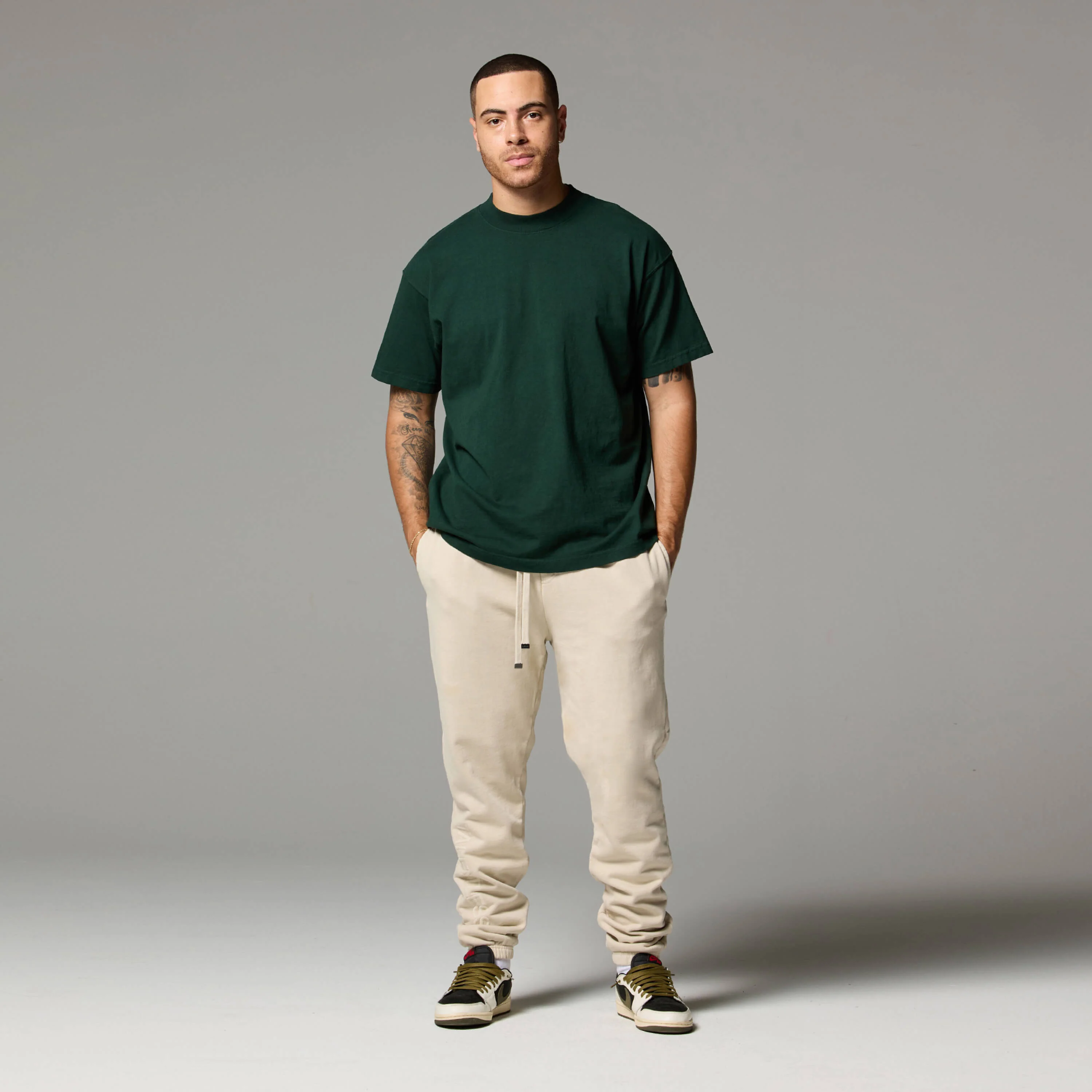 MENS MOCK NECK TEE 6 PACK - Image 7