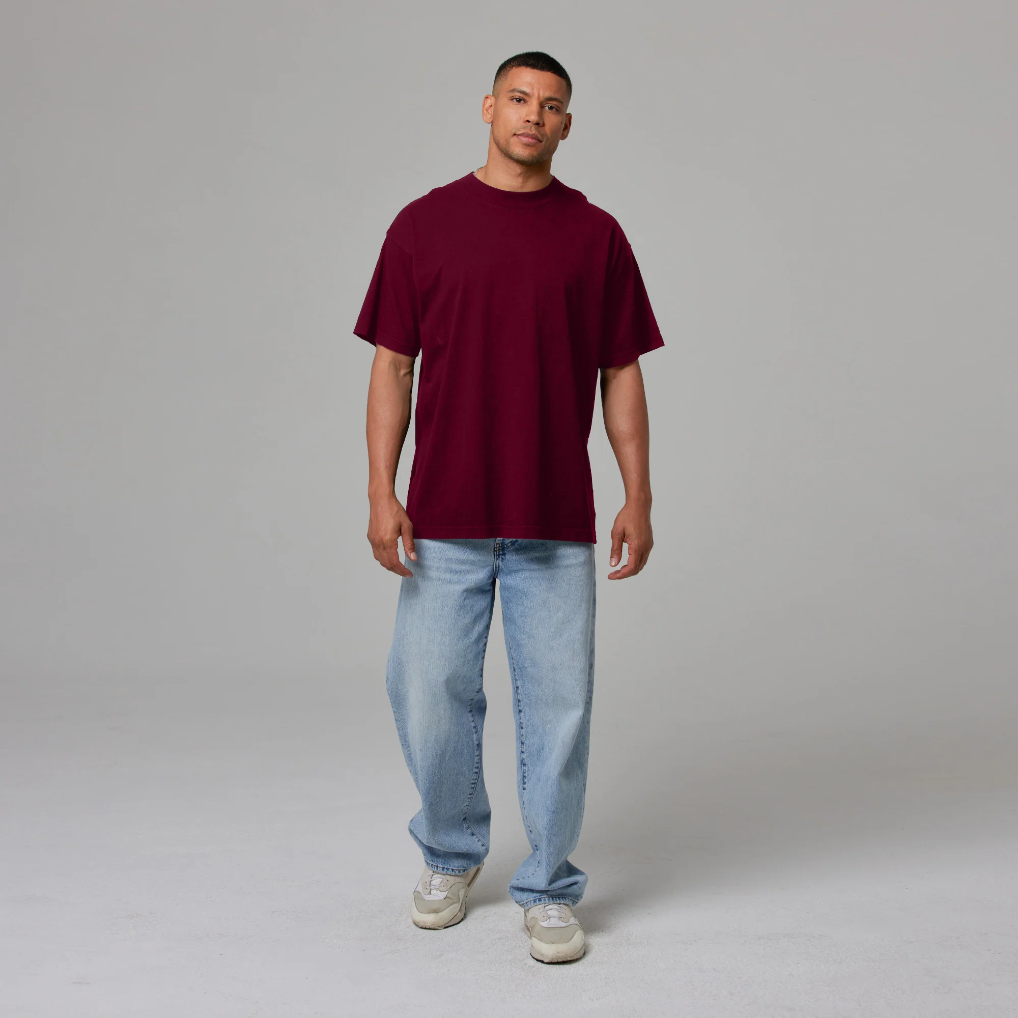 MENS MOCK NECK TEE 6 PACK - Image 43