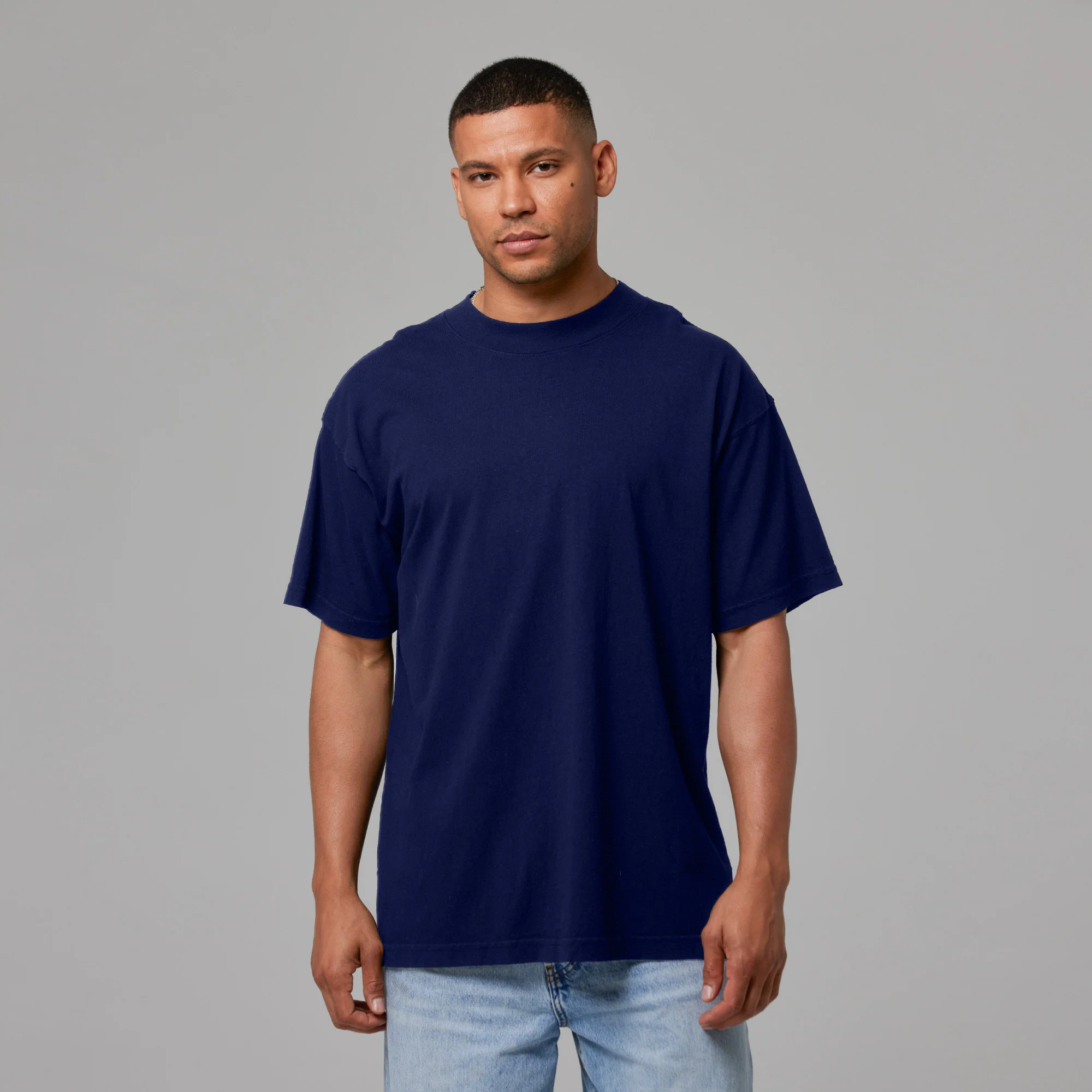 MENS MOCK NECK TEE - Image 7