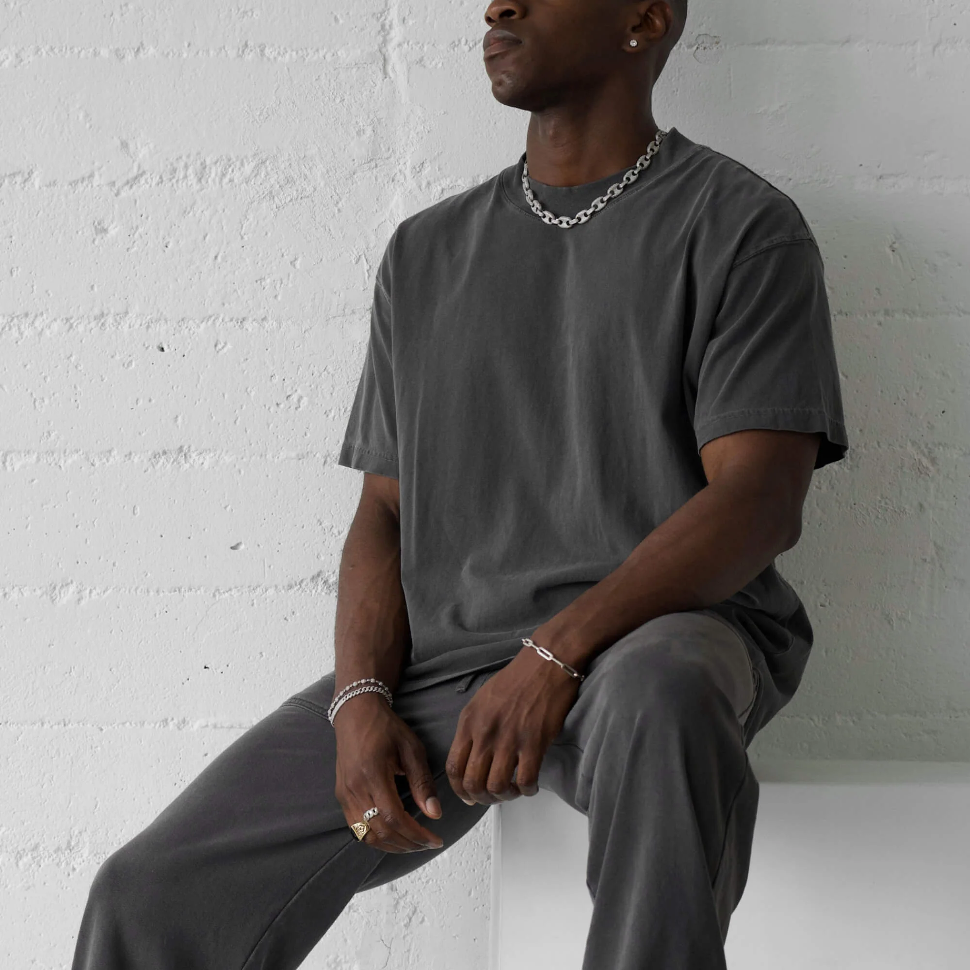 MENS MOCK NECK TEE - Image 16
