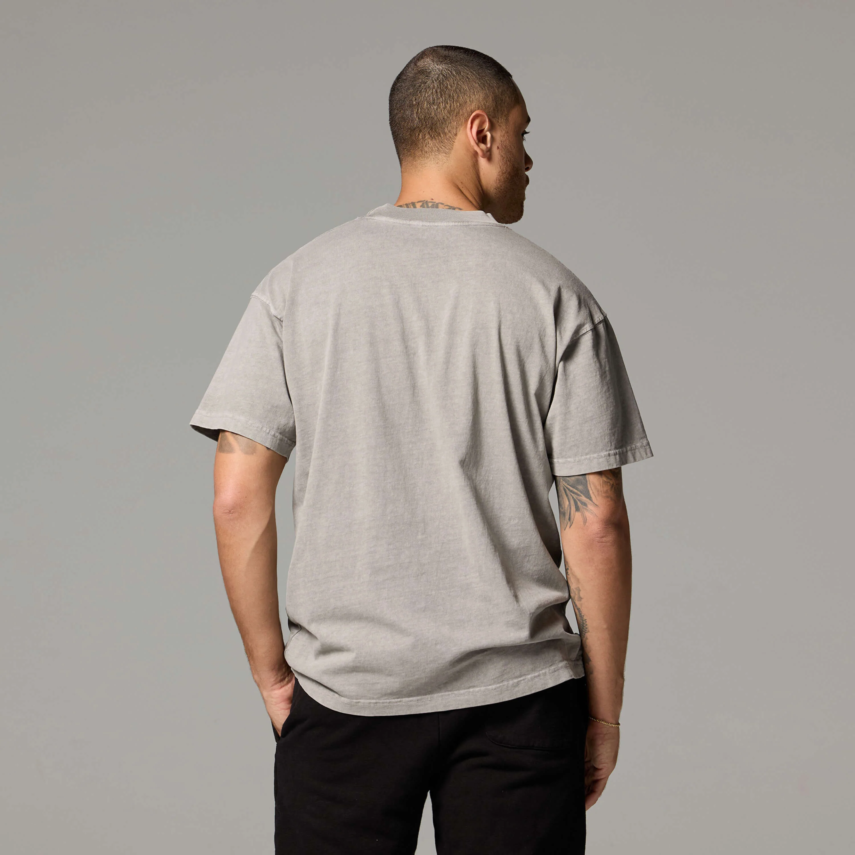 MENS MOCK NECK TEE - Image 40