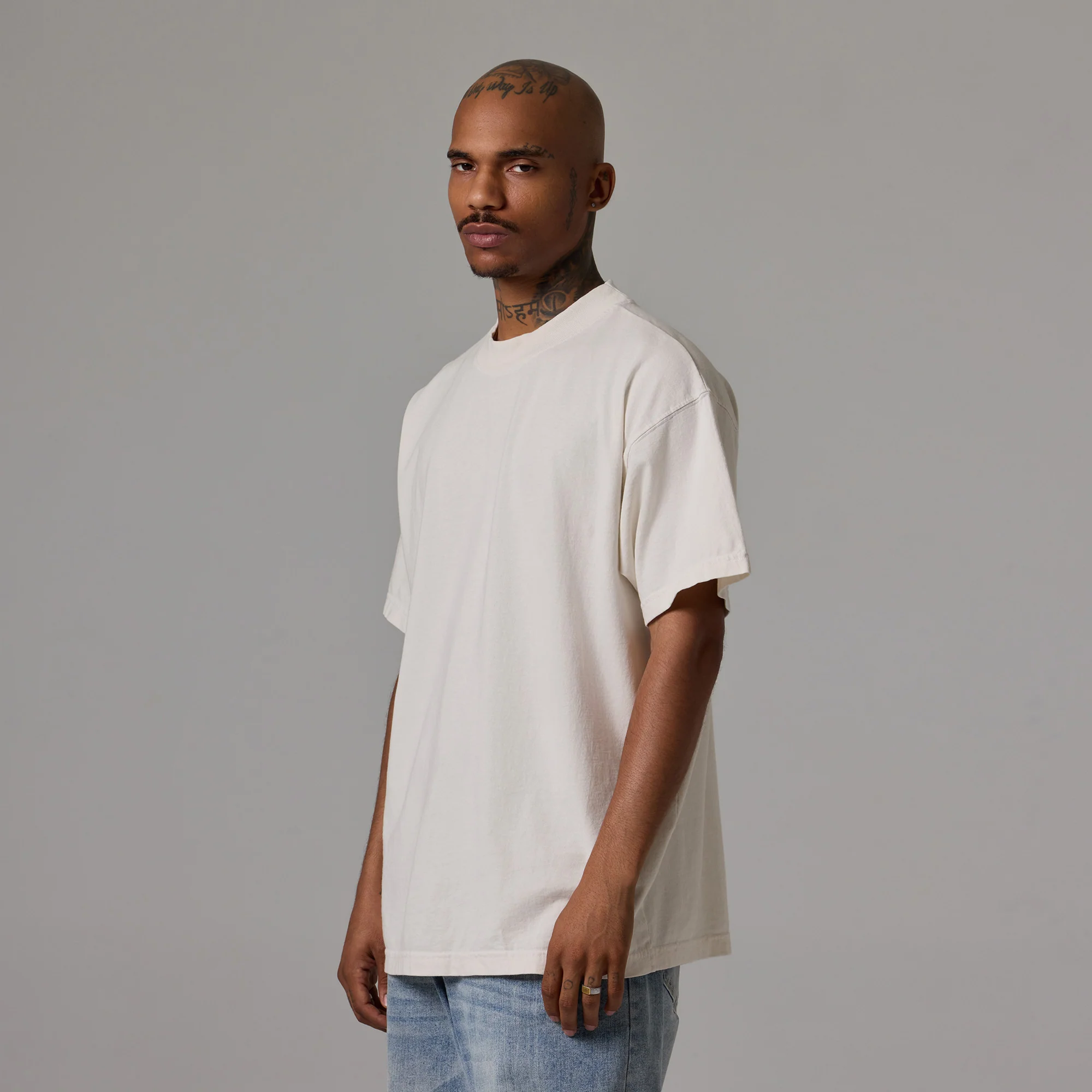 MENS MOCK NECK TEE 6 PACK - Image 45