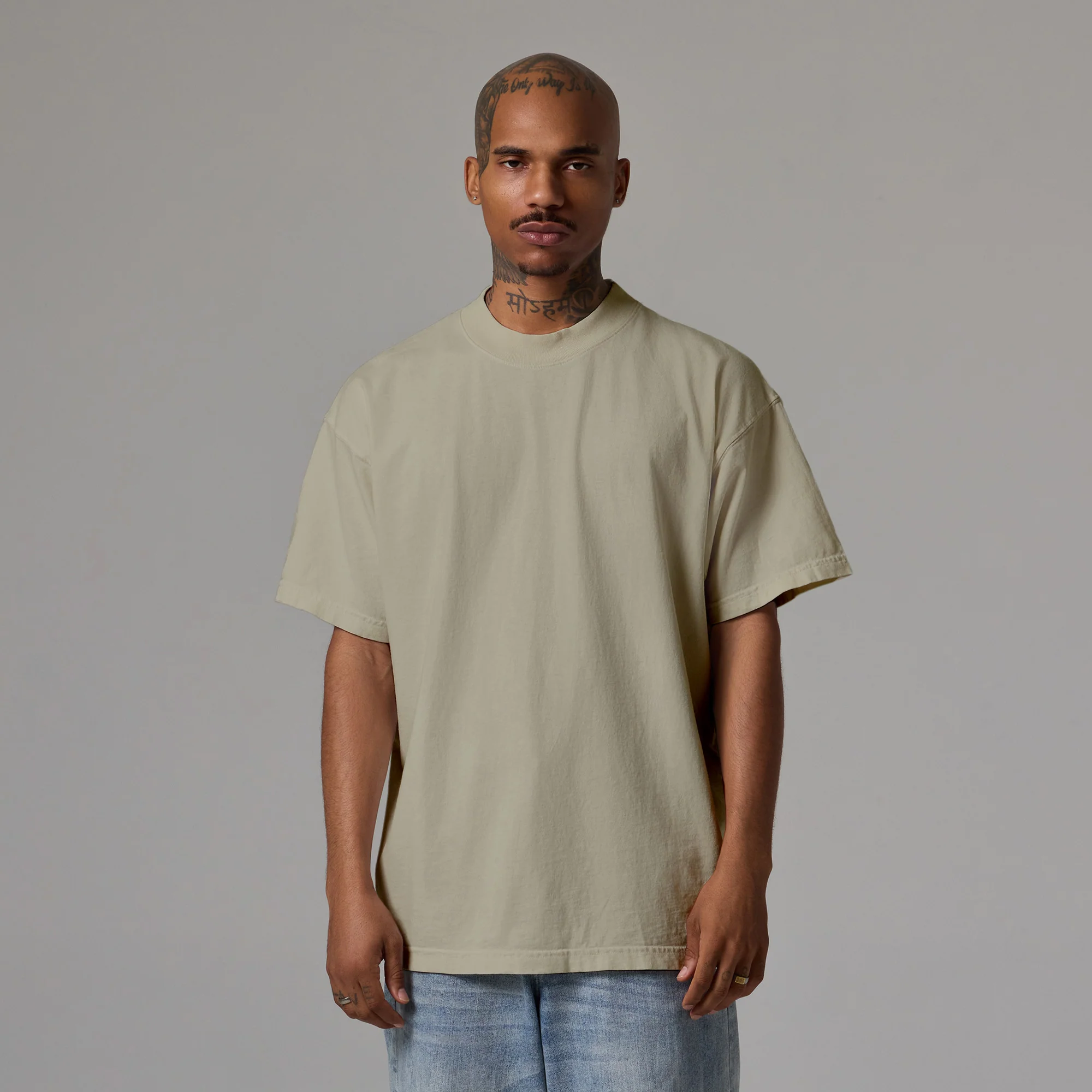 MENS MOCK NECK TEE 6 PACK - Image 49