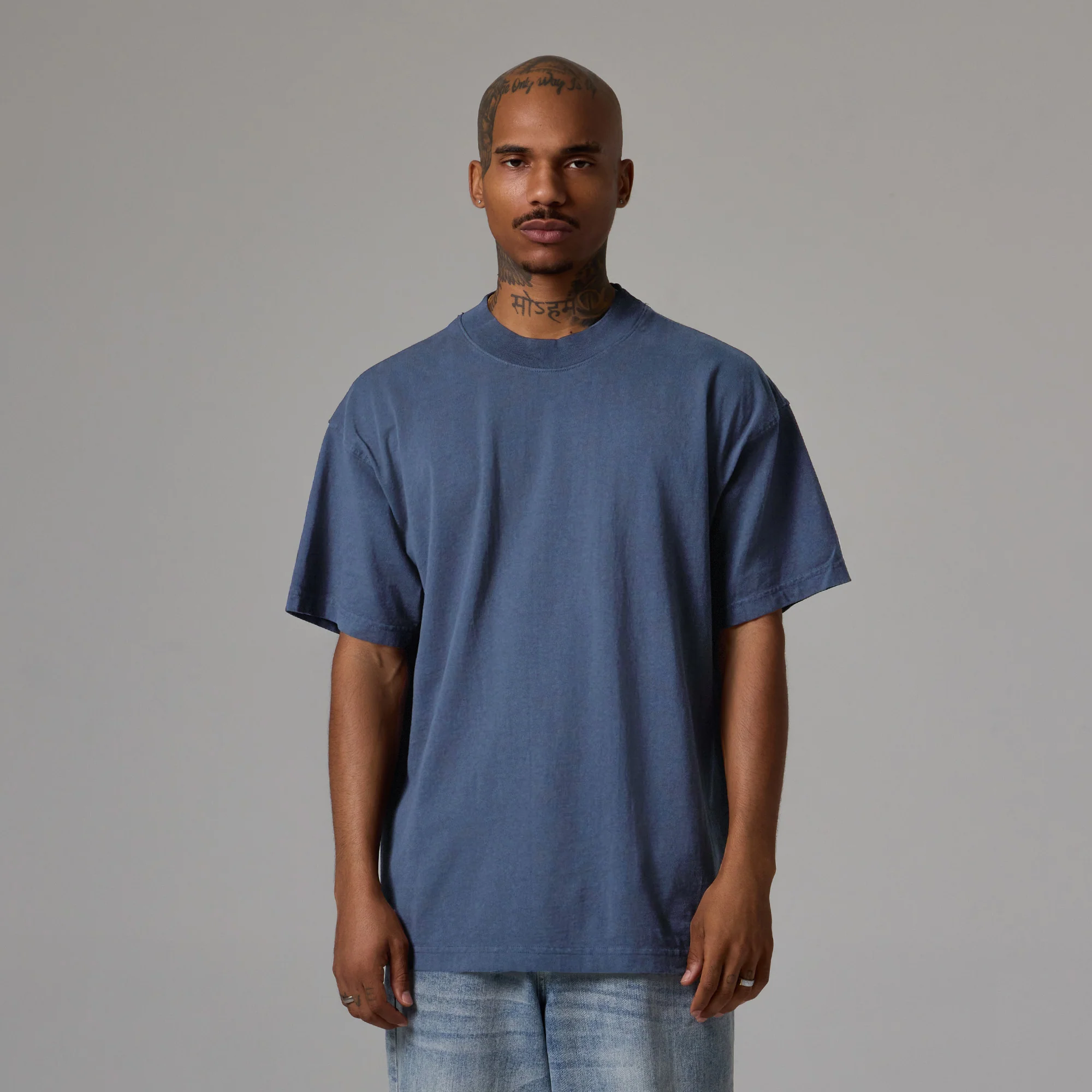 MENS MOCK NECK TEE 6 PACK - Image 55