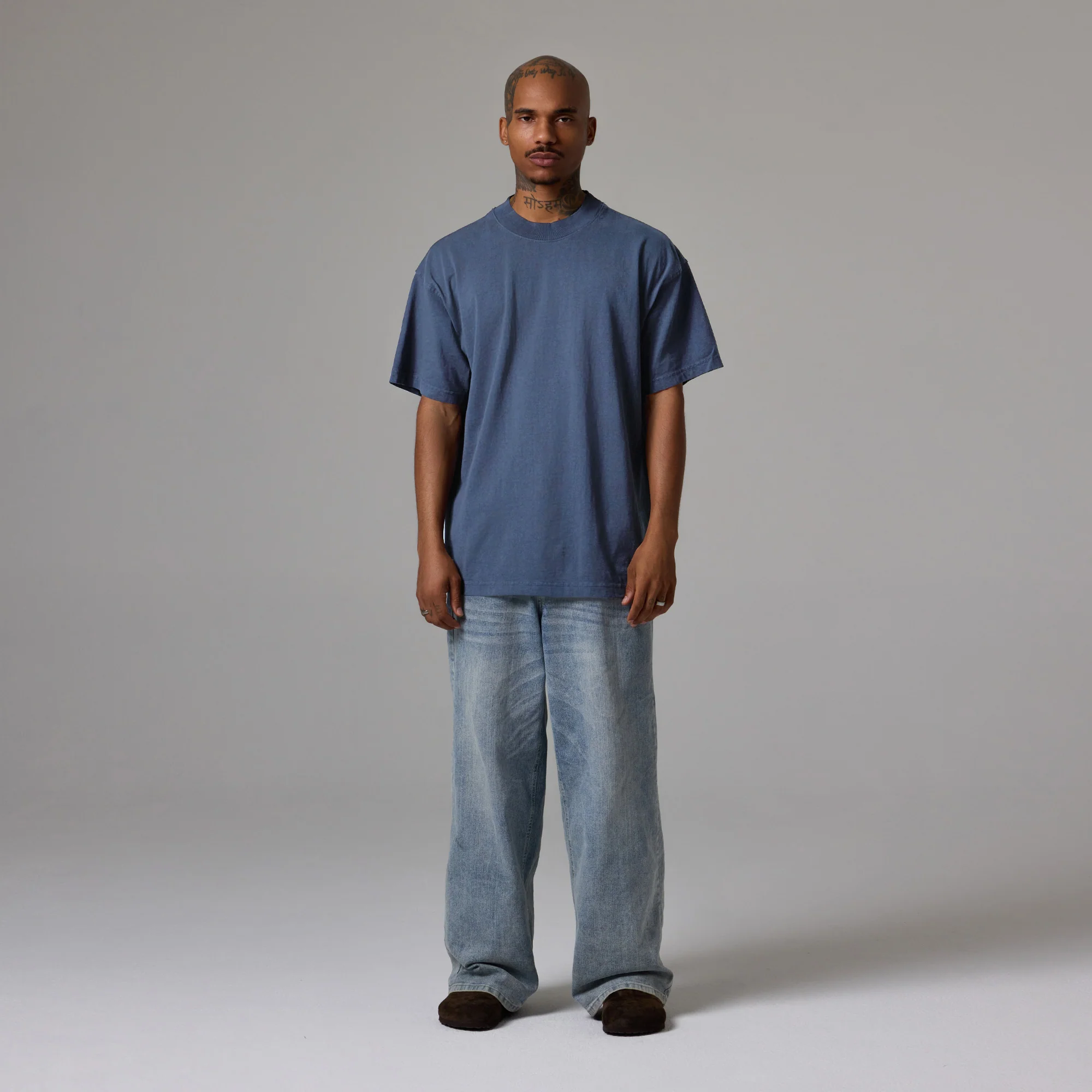 MENS MOCK NECK TEE 6 PACK - Image 56