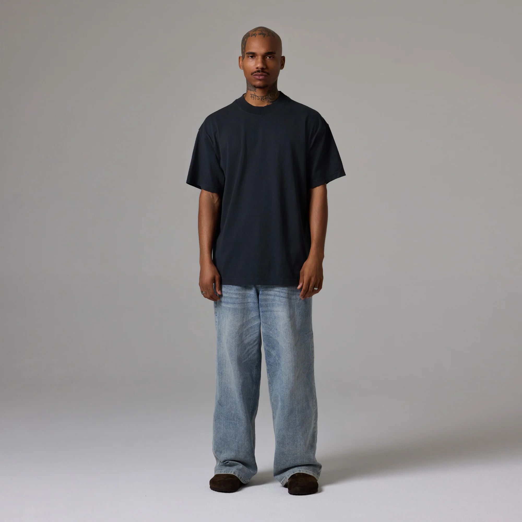 MENS MOCK NECK TEE 6 PACK - Image 48