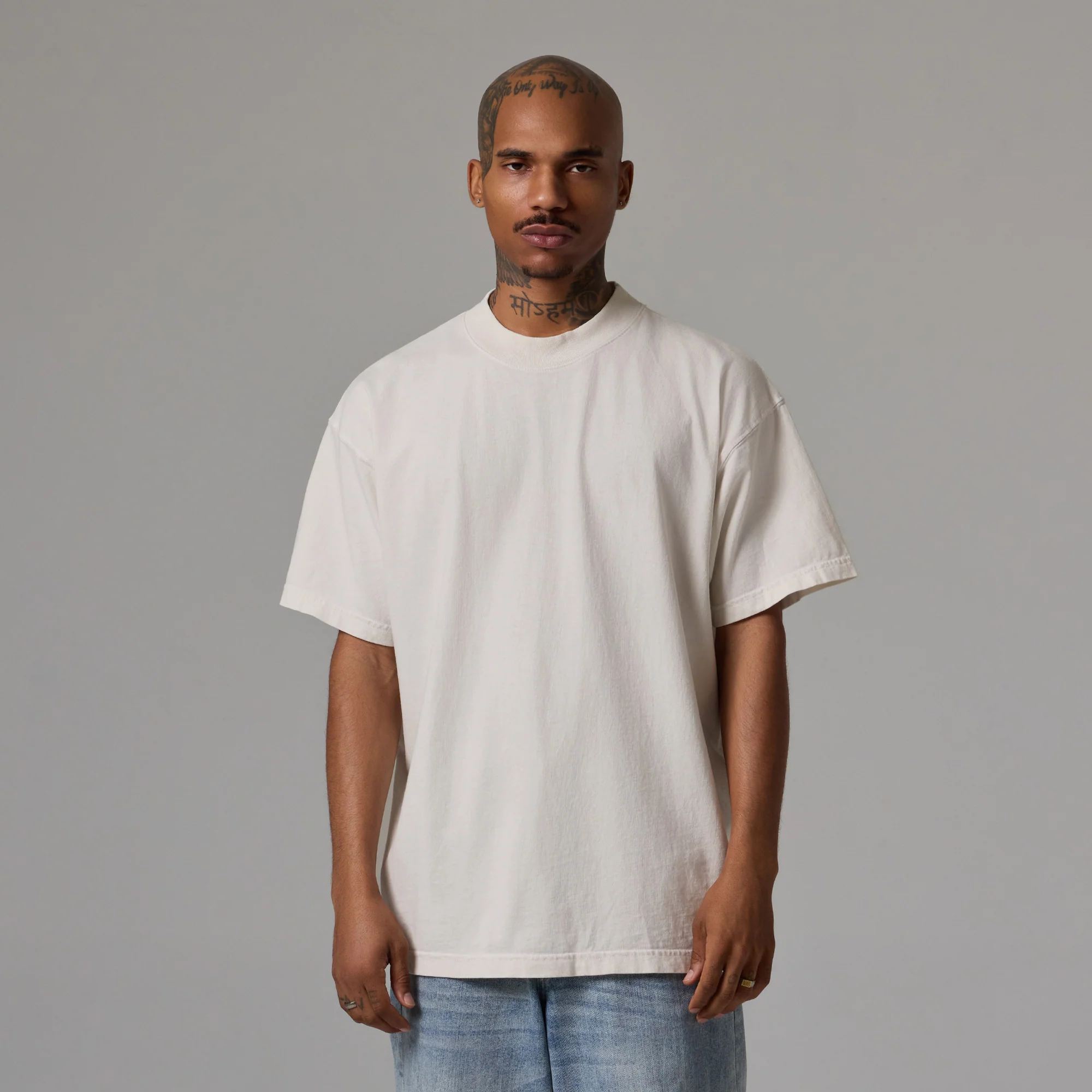 MENS MOCK NECK TEE 6 PACK - Image 58