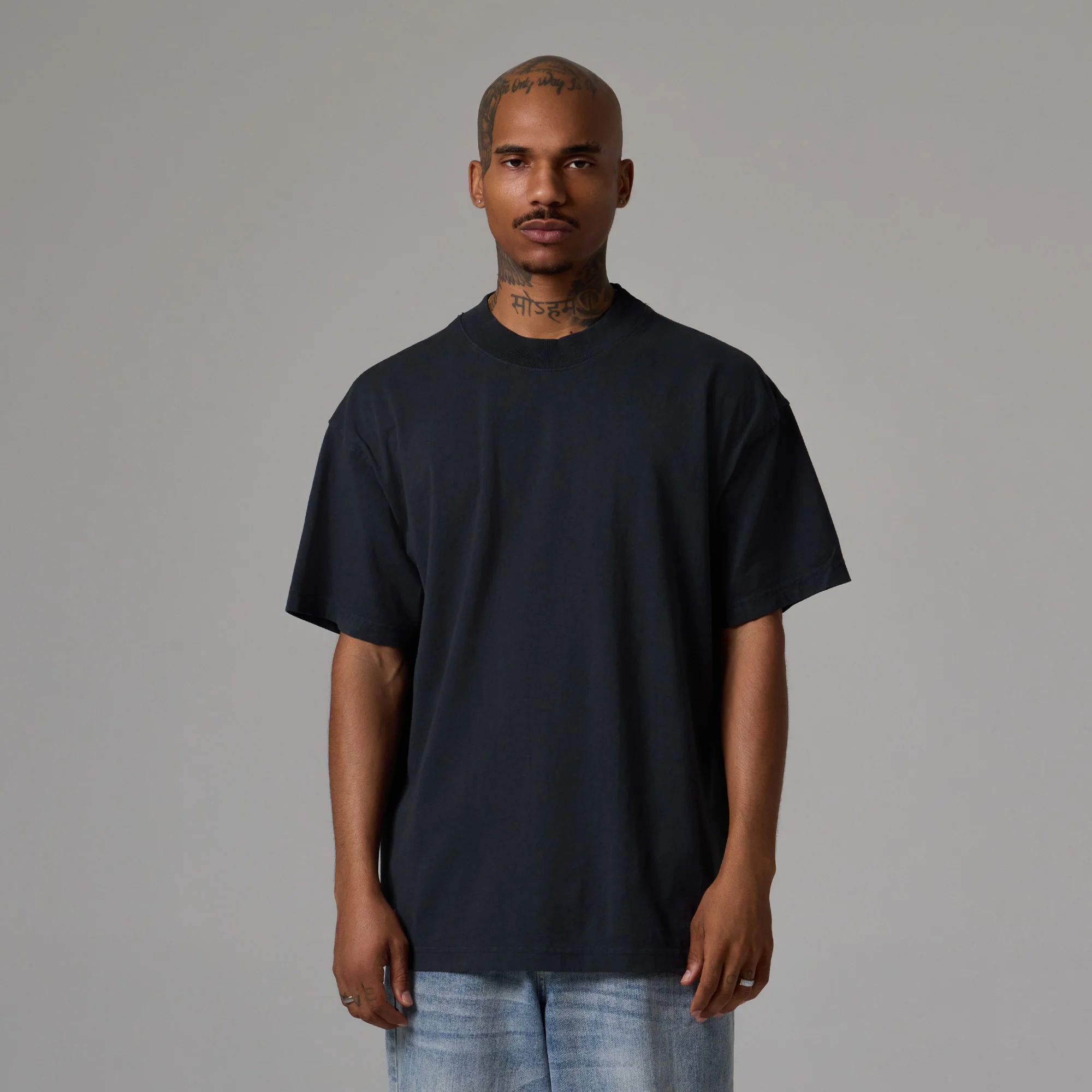 MENS MOCK NECK TEE 6 PACK - Image 62