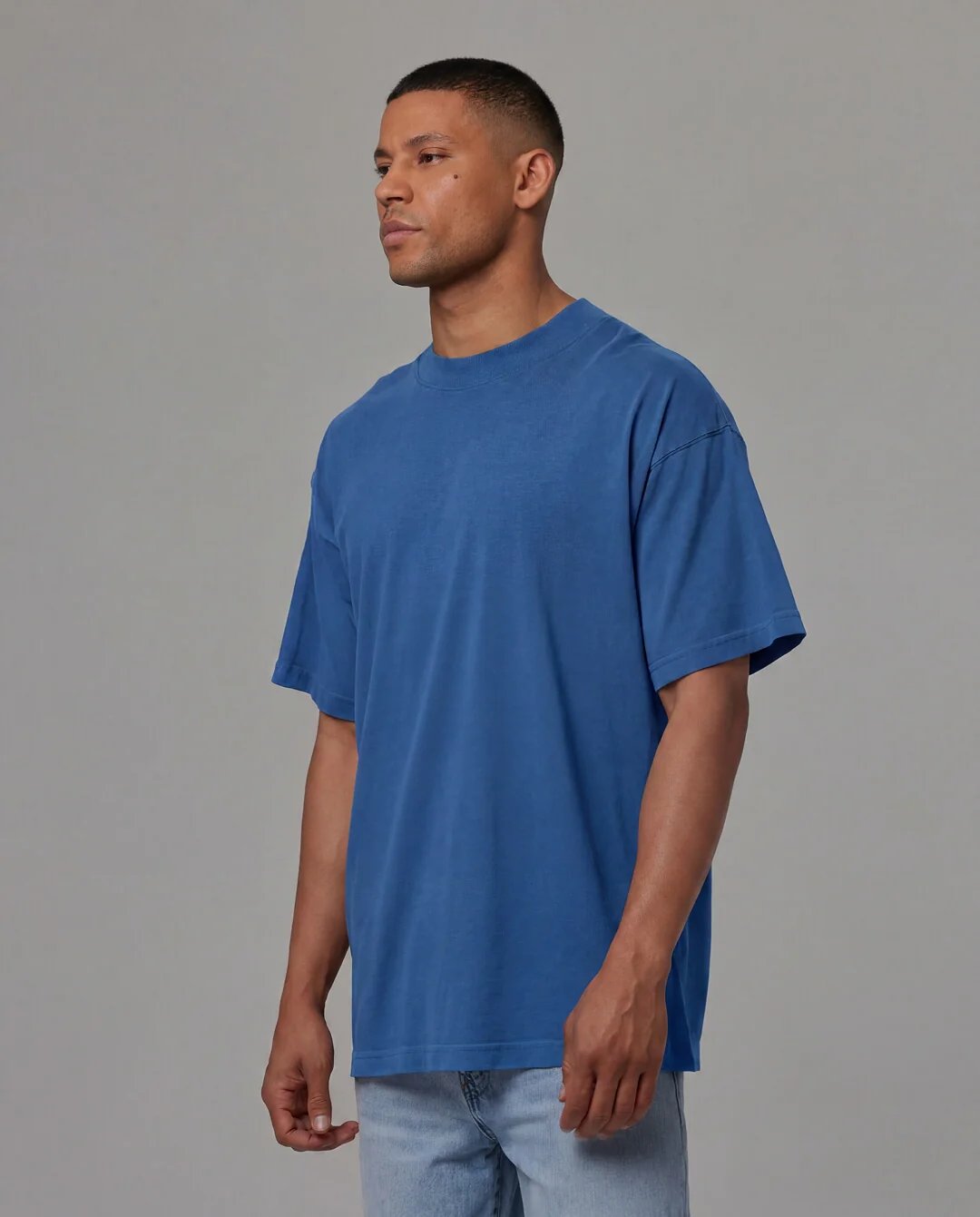 MENS MOCK NECK TEE - Image 42