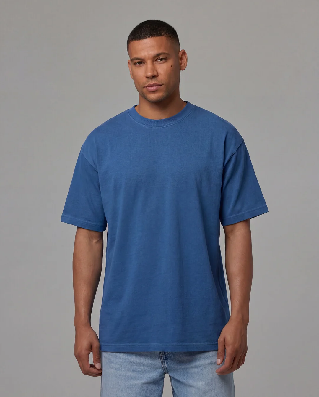 MENS MOCK NECK TEE - Image 44