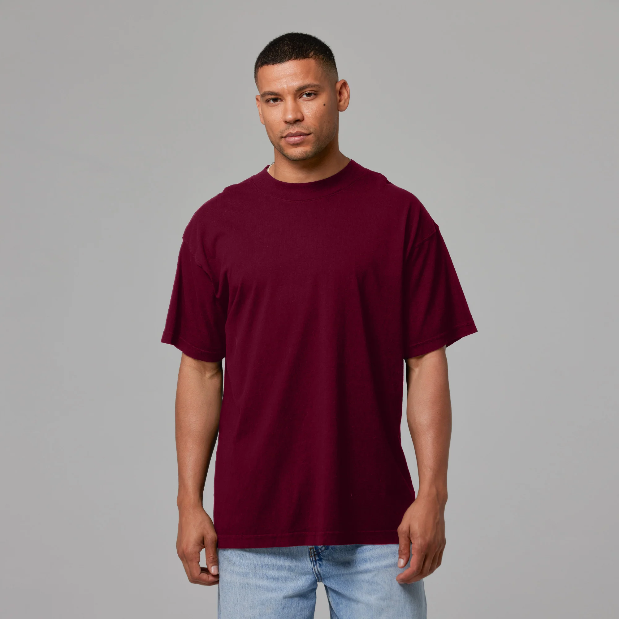 MENS MOCK NECK TEE 6 PACK - Image 40