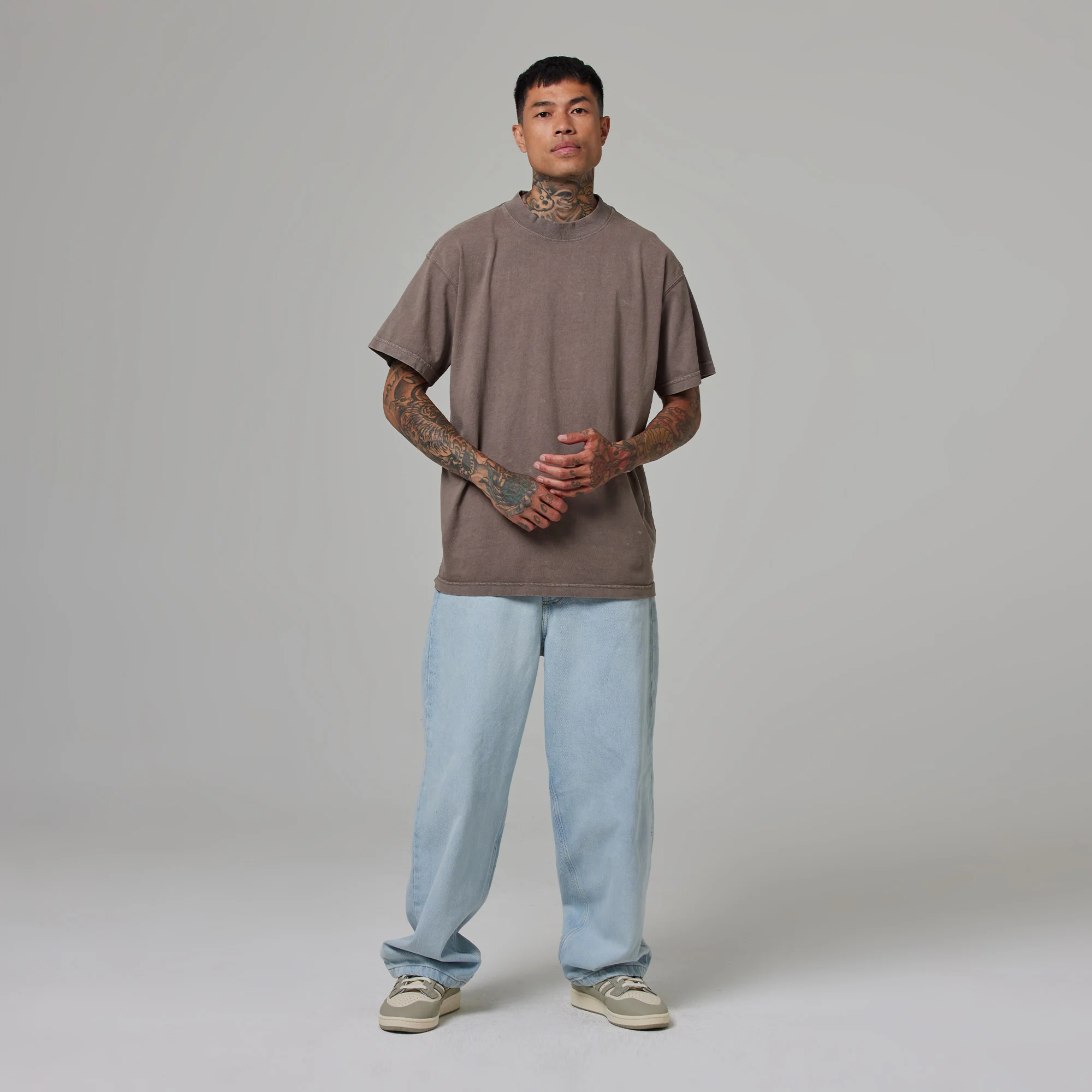 MENS MOCK NECK TEE - Image 15