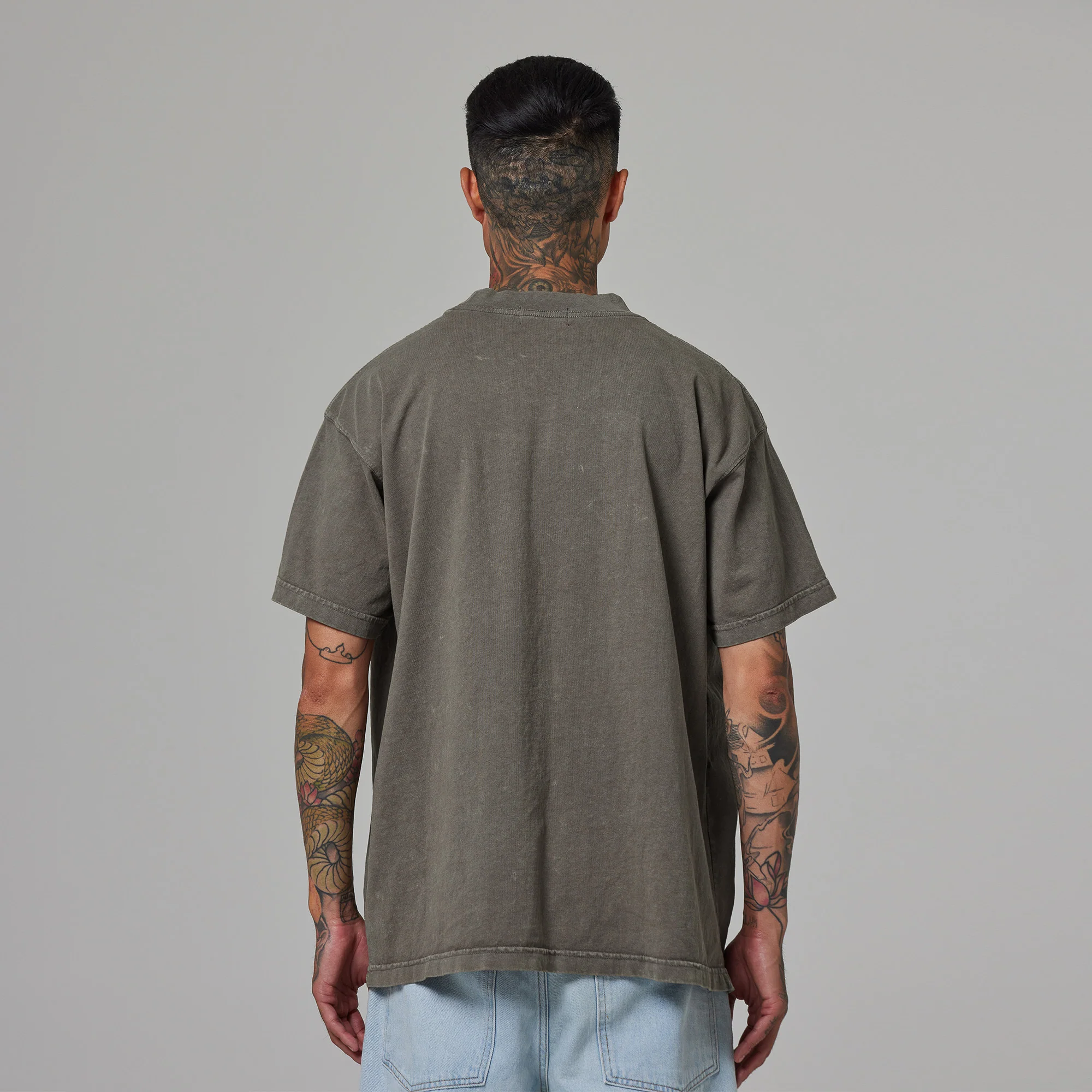 MENS MOCK NECK TEE - Image 4