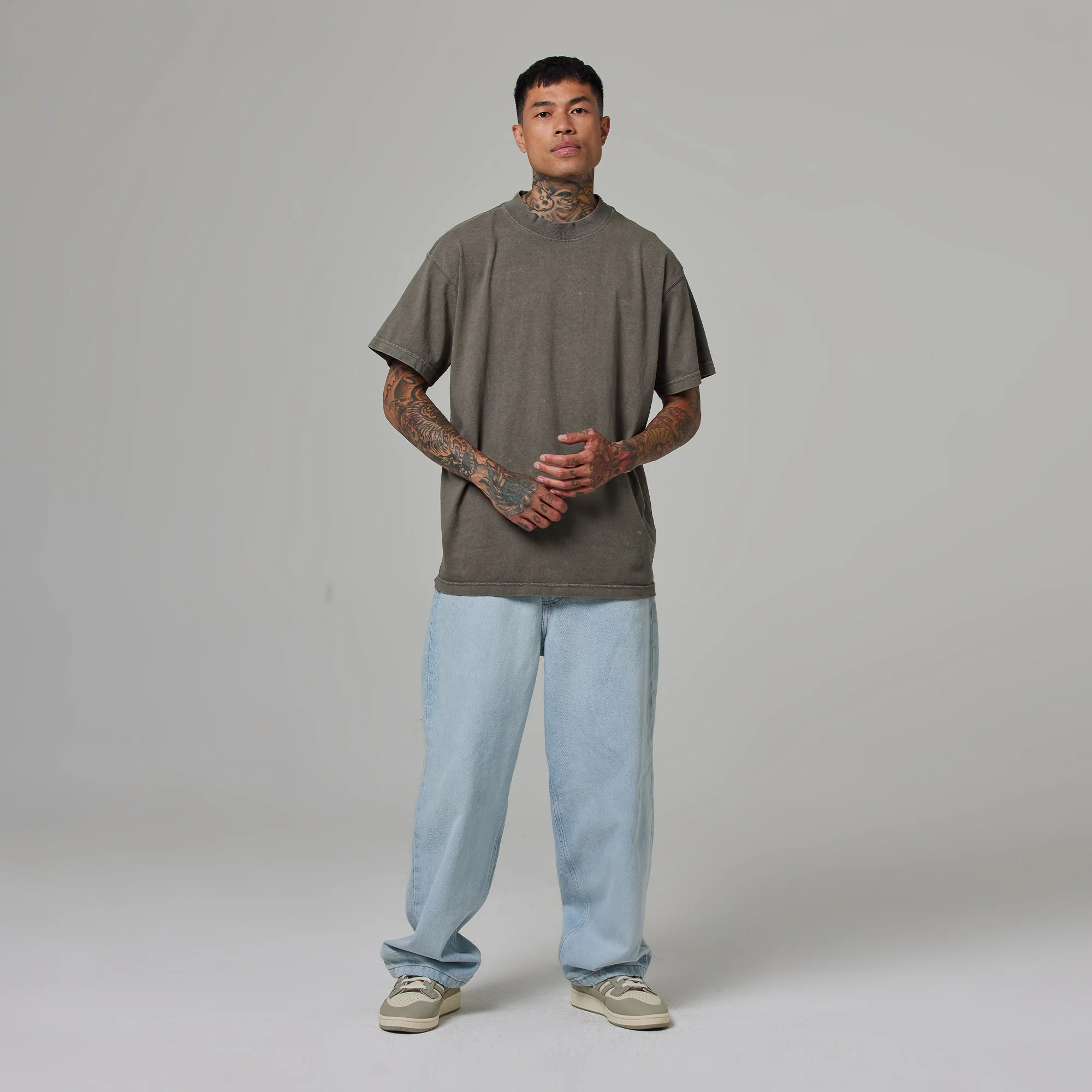 MENS MOCK NECK TEE - Image 5
