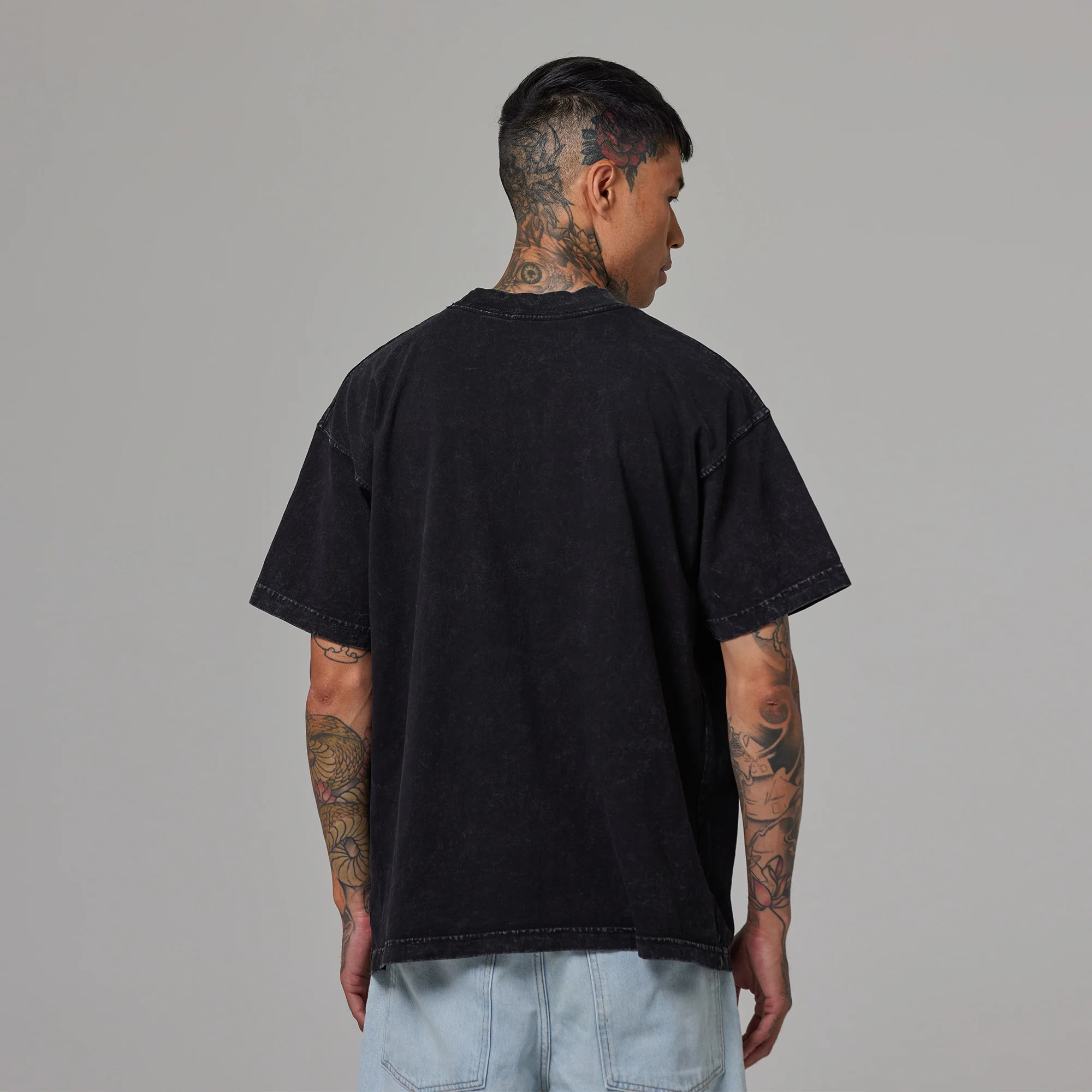 MENS MOCK NECK TEE - Image 9