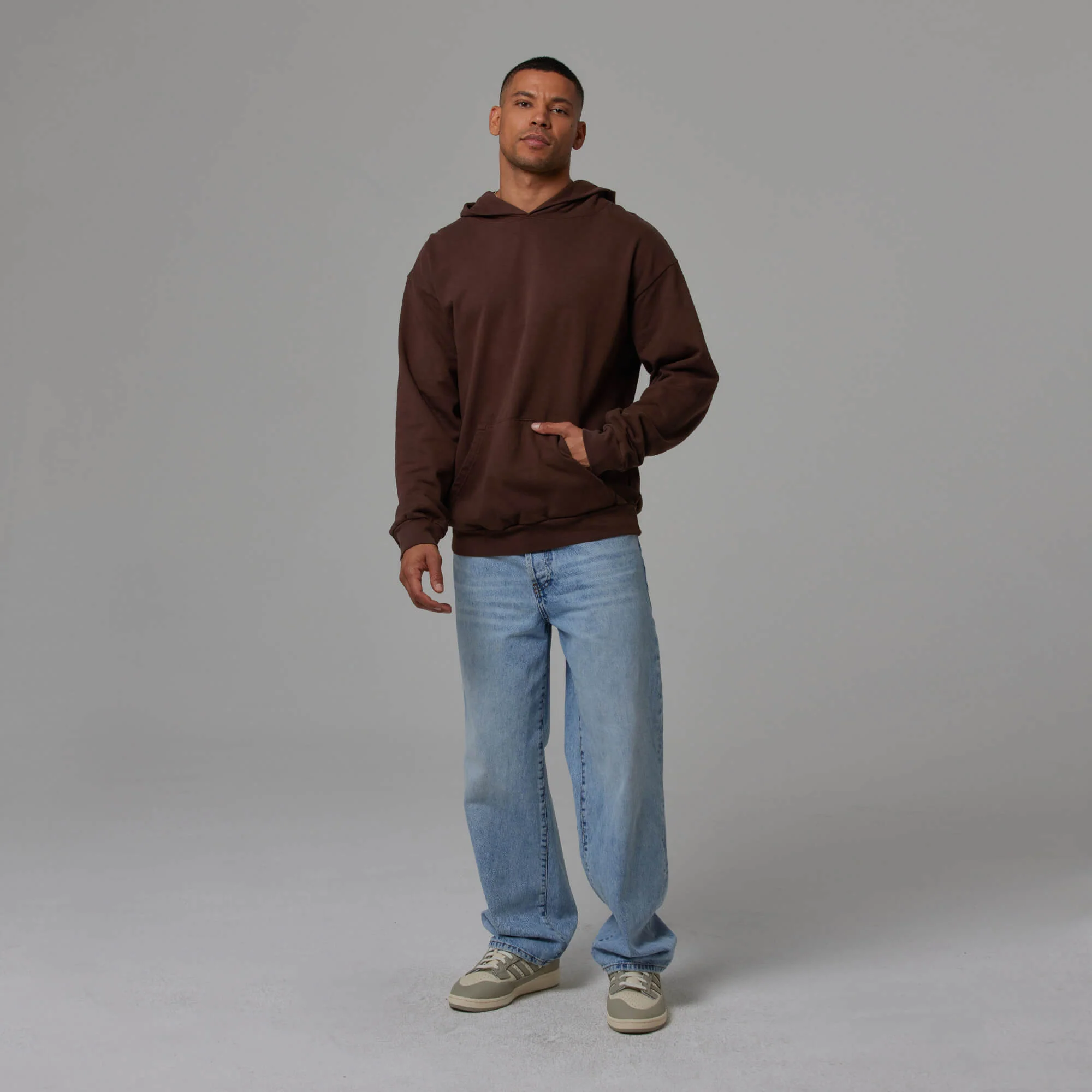 MENS SIMPLE LIGHTWEIGHT HOODIE - Image 2