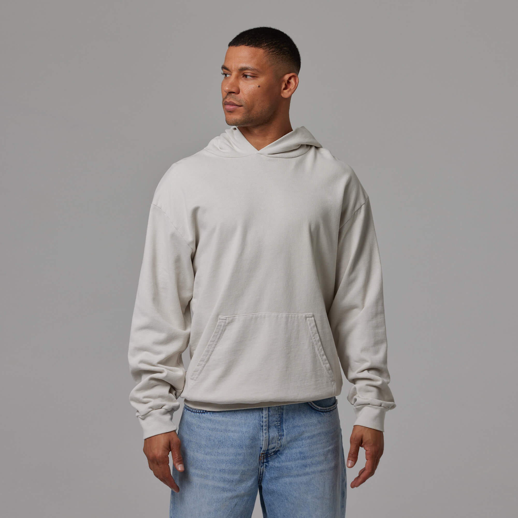 MENS SIMPLE LIGHTWEIGHT HOODIE - Image 5