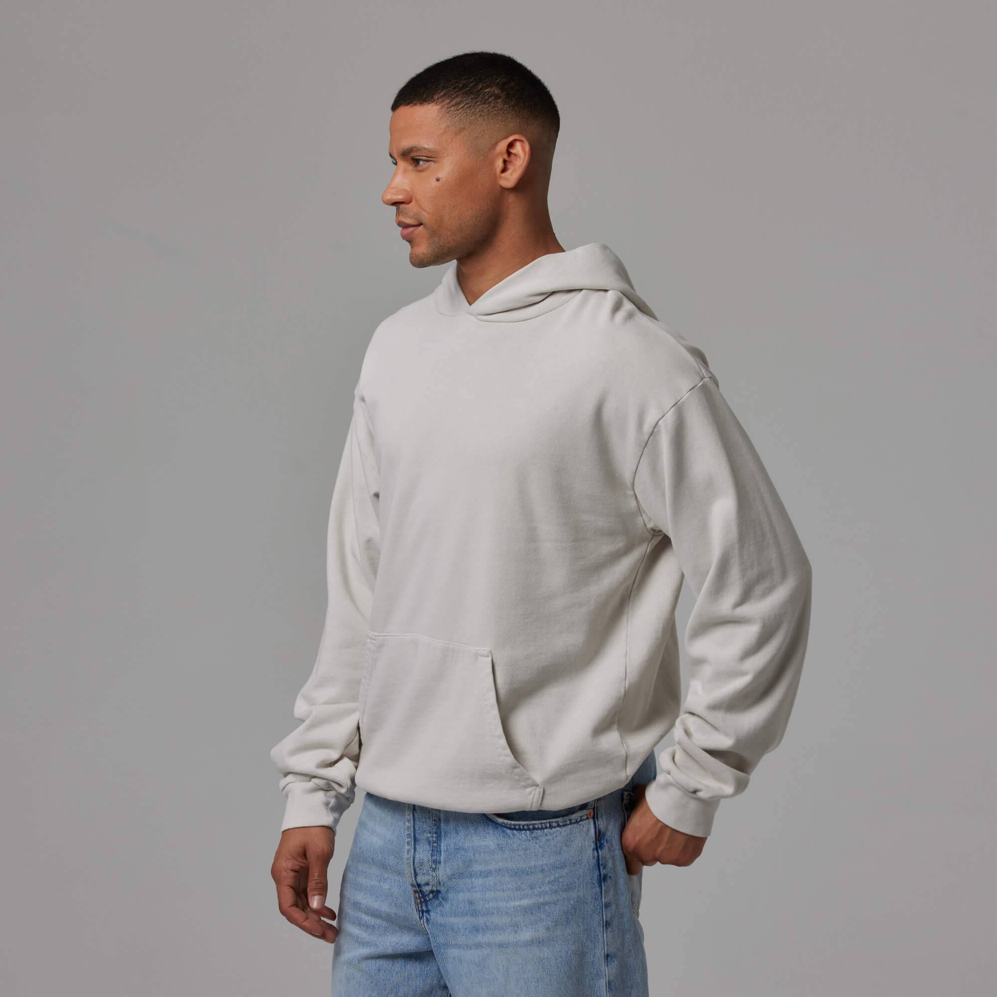 MENS SIMPLE LIGHTWEIGHT HOODIE - Image 6