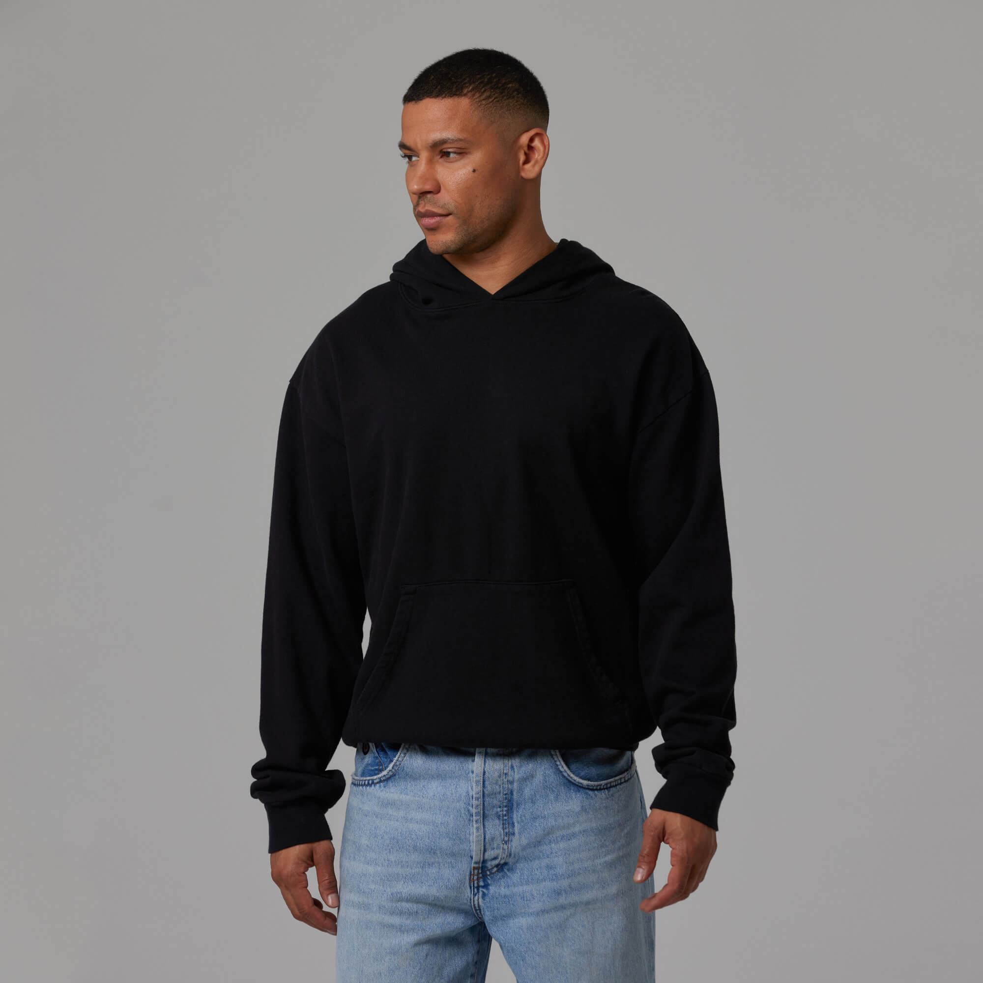 MENS SIMPLE LIGHTWEIGHT HOODIE - Image 9