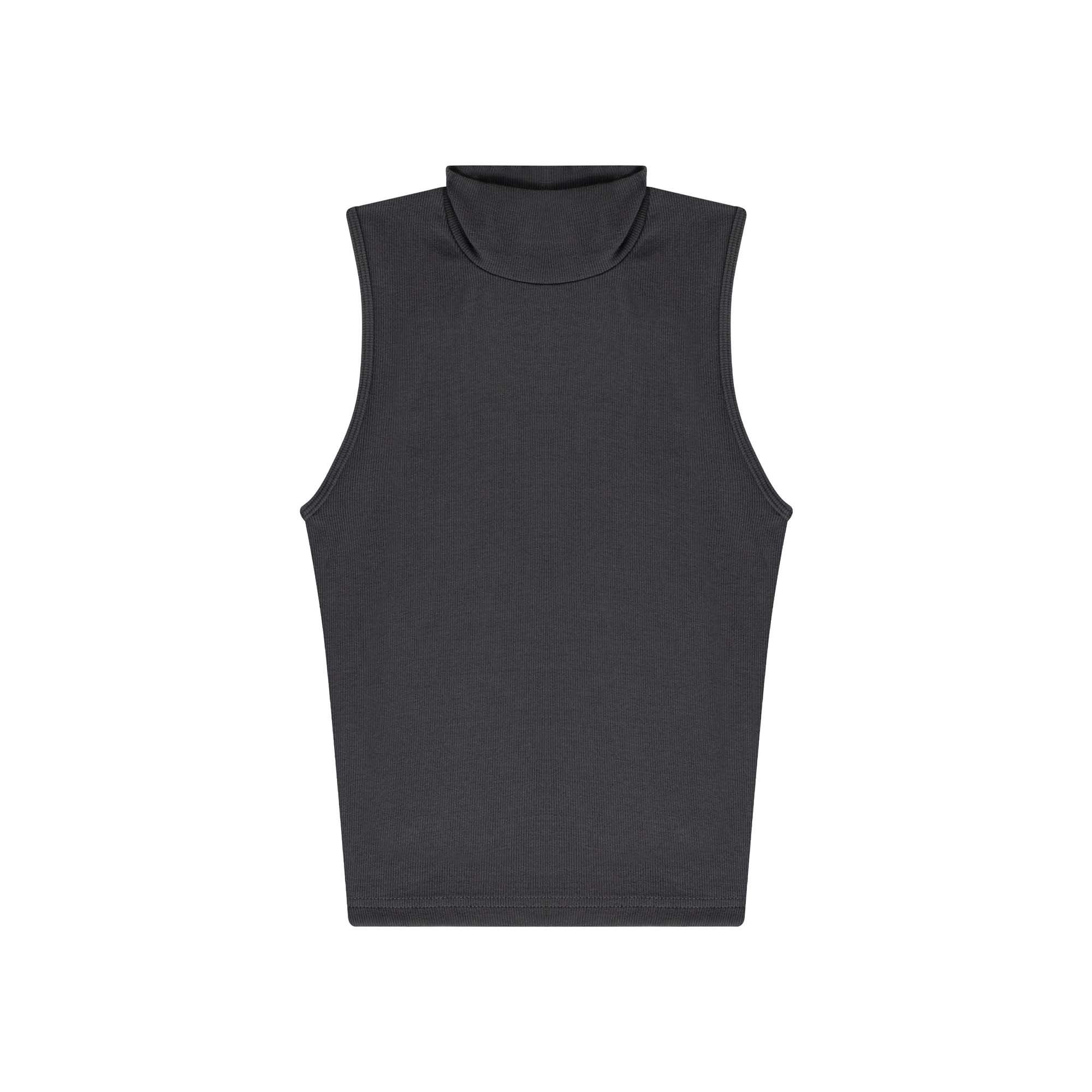 WOMENS MOCK NECK RIB TANK - Image 20