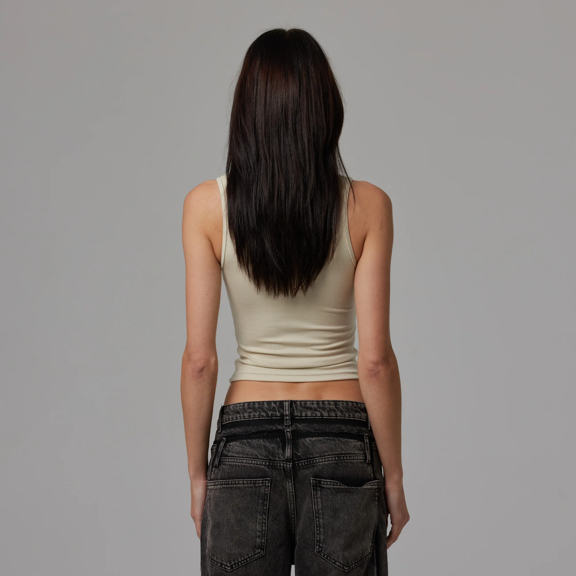 WOMENS MOCK NECK RIB TANK - Image 18